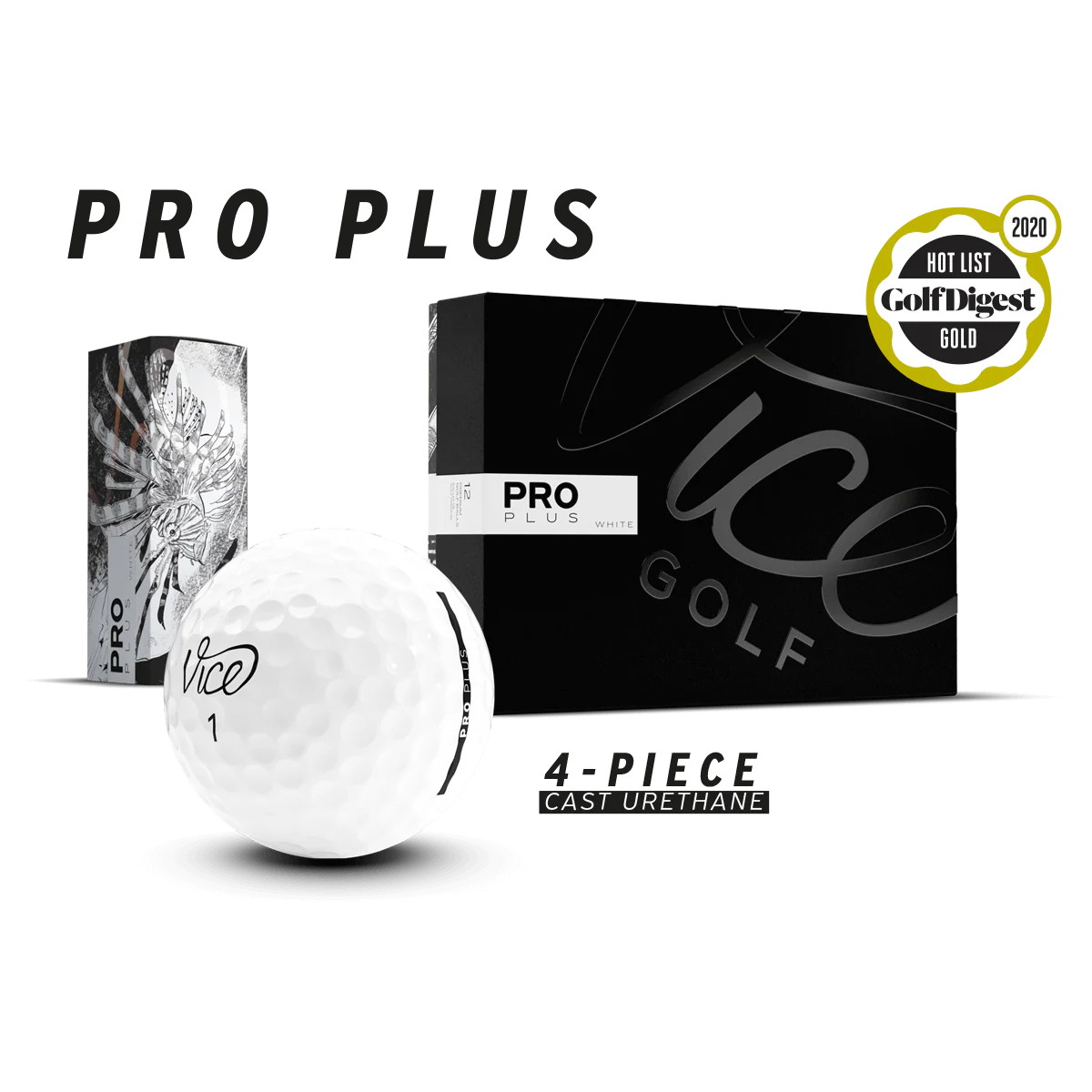 Vice Golf Pro Plus Ball -Juco Bandit (Dozen) - Image 3