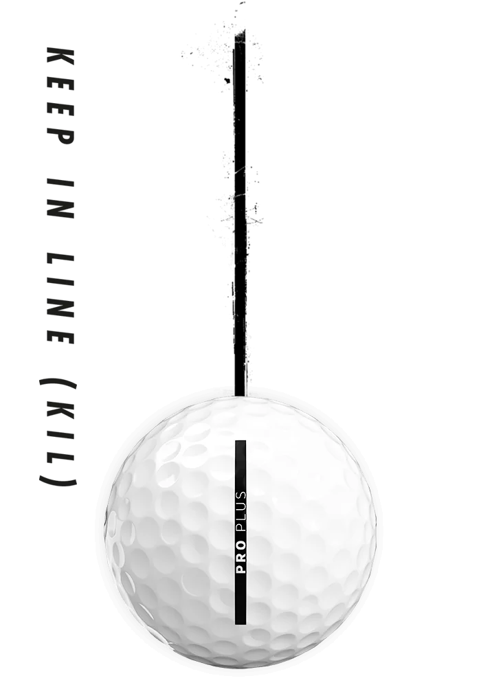 Vice Golf Pro Plus Ball - Juco Bandit (Sleeve of 3) - Image 2