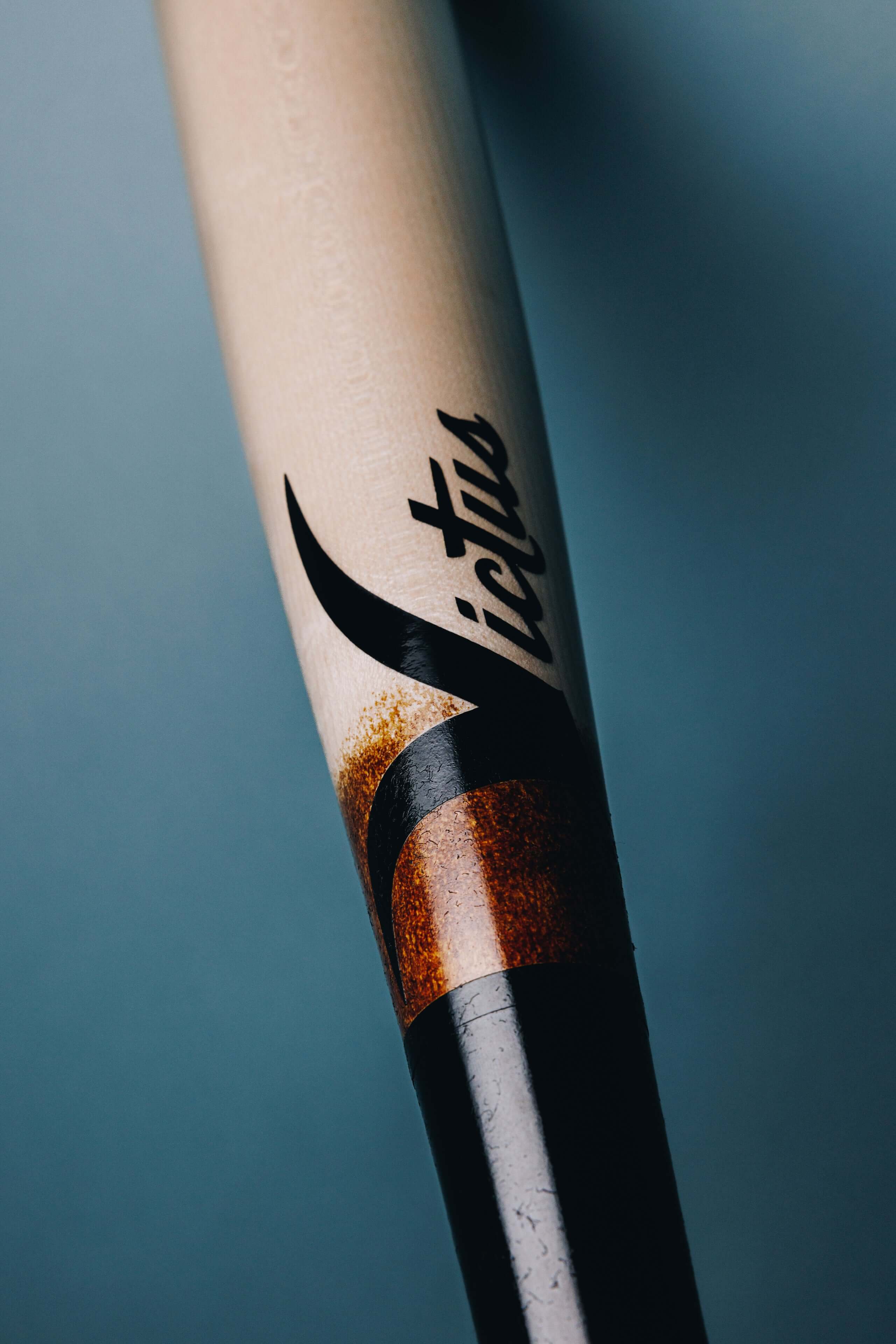Victus ADLEY35 Gloss Black/Gloss Natural Pro Reserve Wood Baseball Bat - Image 3