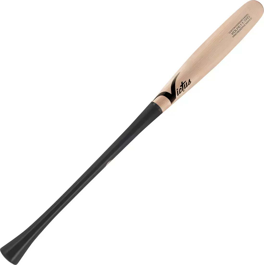 Victus Volpe Torpedo Pro Reserve Charcoal/ Natural Wood Bat - Image 2