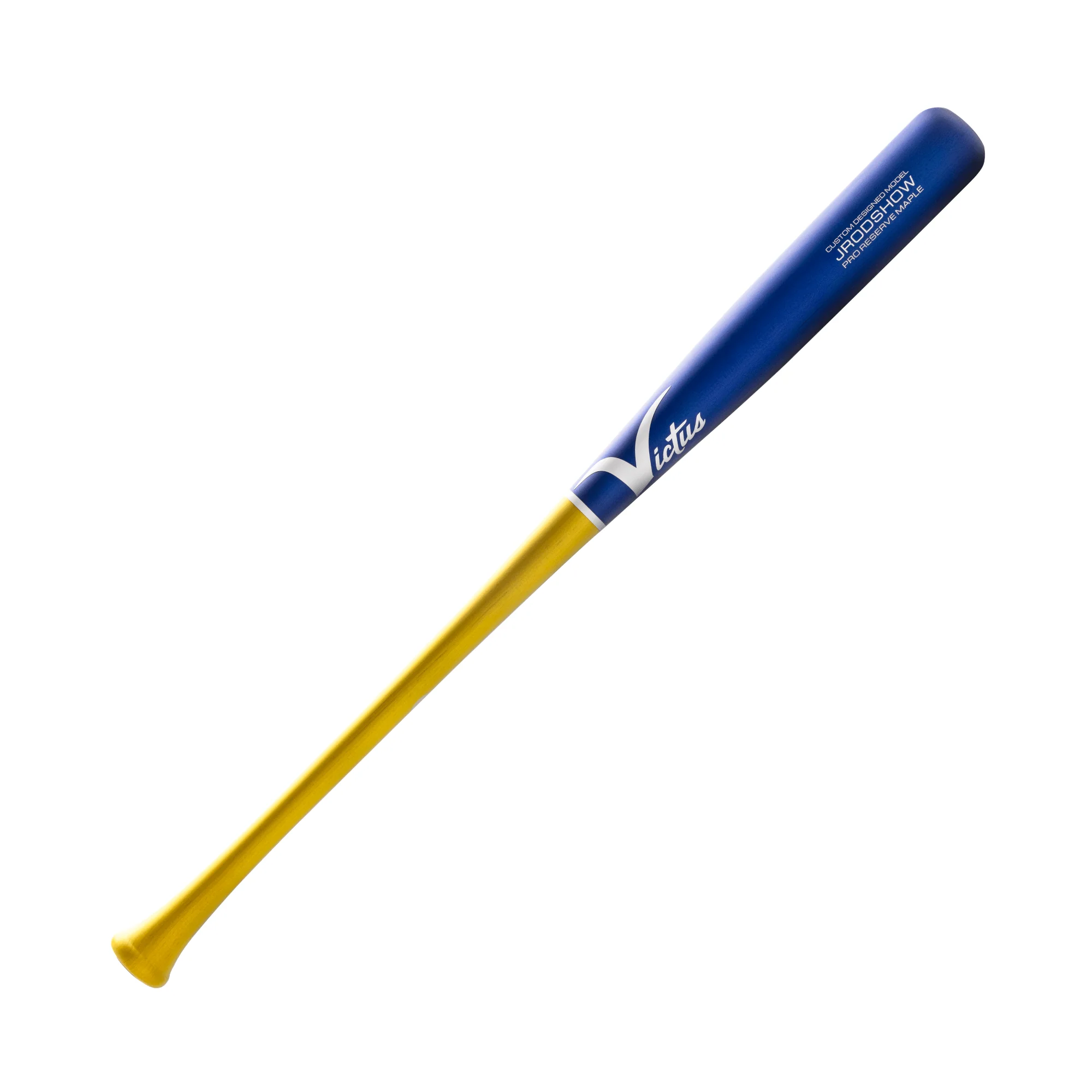 Victus JROD Show Flat Yellow/Flat Royal Pro Reserve Wood Baseball Bat - Image 4