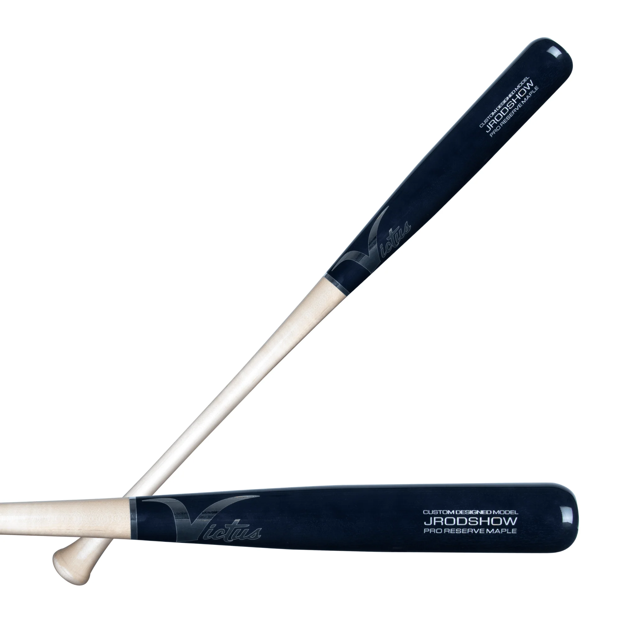 Victus JROD Show Natural/Charcoal Pro Reserve Wood Baseball Bat - Image 9