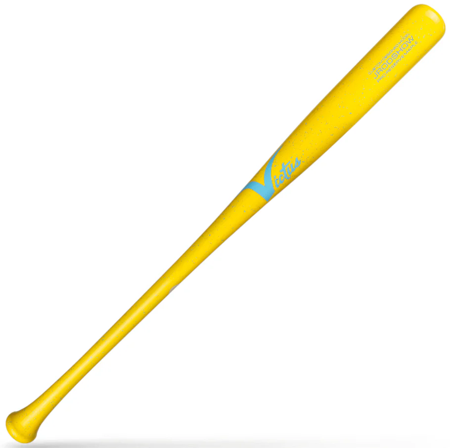 Victus JROD Show Yellow/Columbia Spec Pro Reserve Wood Baseball Bat - Image 2