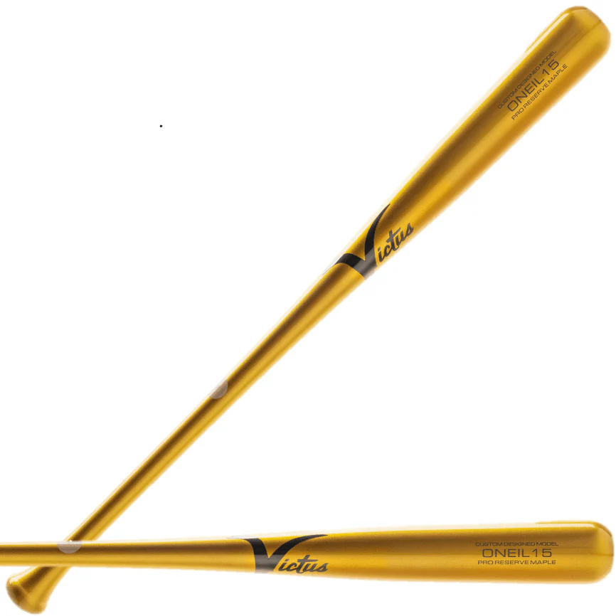 Victus ONEIL15 Gloss Gold Maple Pro Reserve Wood Baseball Bat