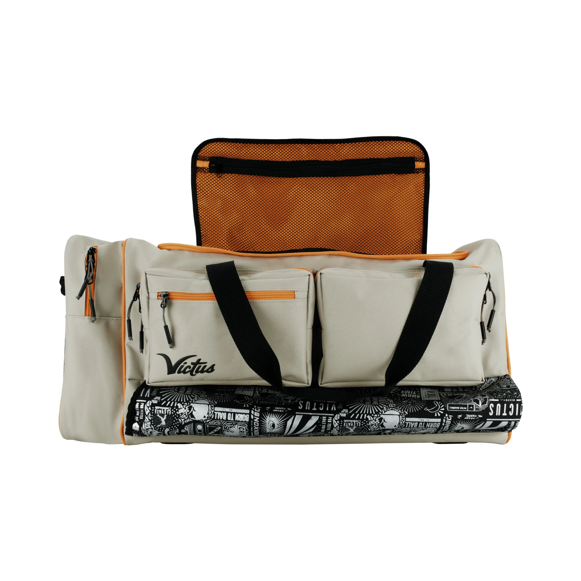 Victus Origin Duffel Bag Khaki/Orange - Image 2