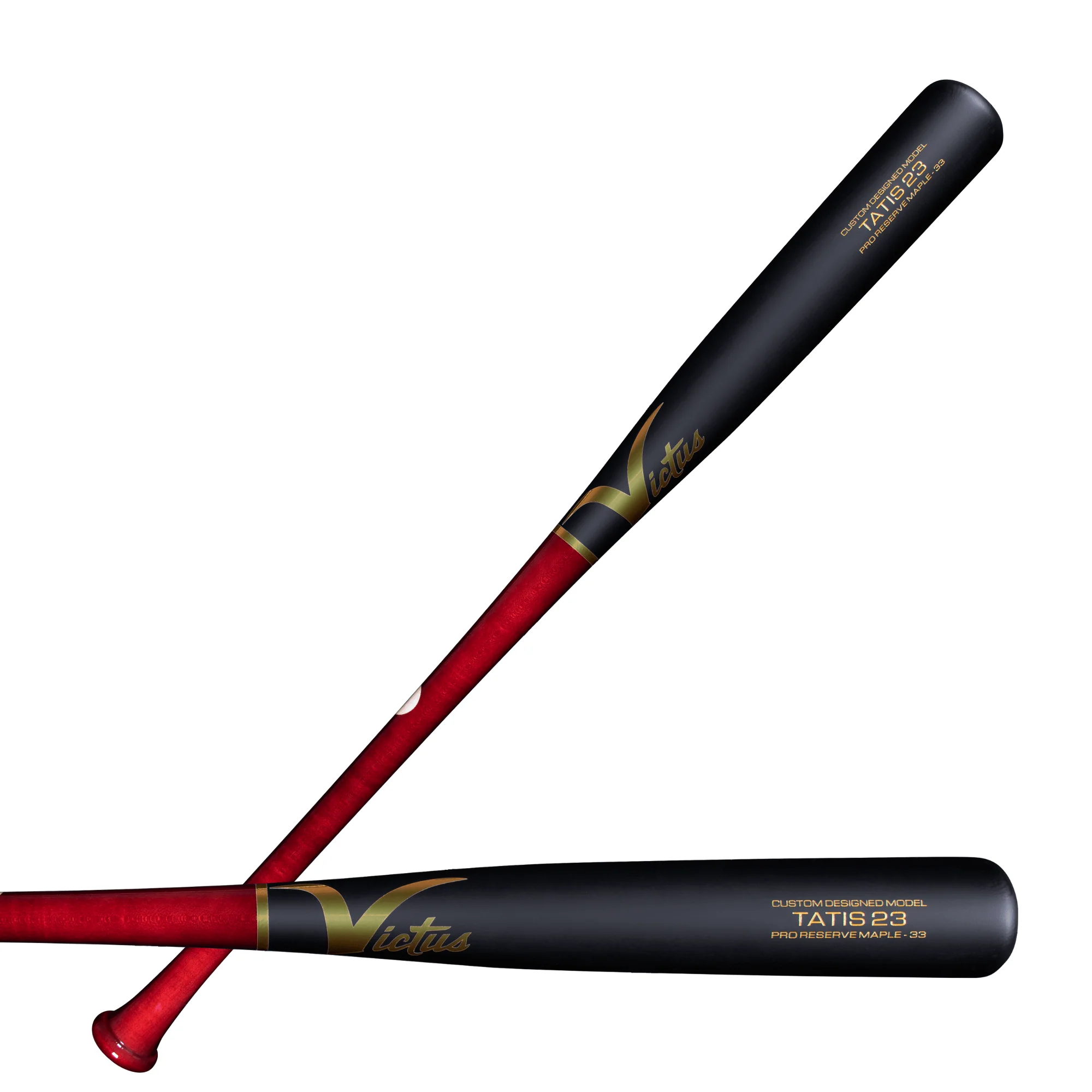 Victus Fernando Tatis23 Pro Reserve Cherry/Flat Black Wood Baseball Bat - Image 5