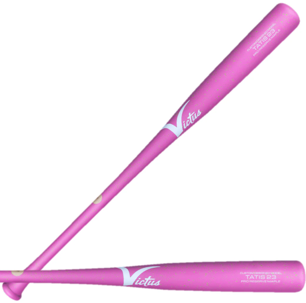 Victus Tatis23 In-Stock Pro Reserve Maple NPink/NGreen Wood Baseball Bat