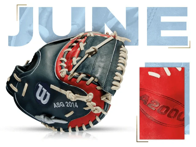 Wilson 100 GOTM June 2014 Home Run Derby Catcher's Mitt - A2000 1791 32.5" - Image 2