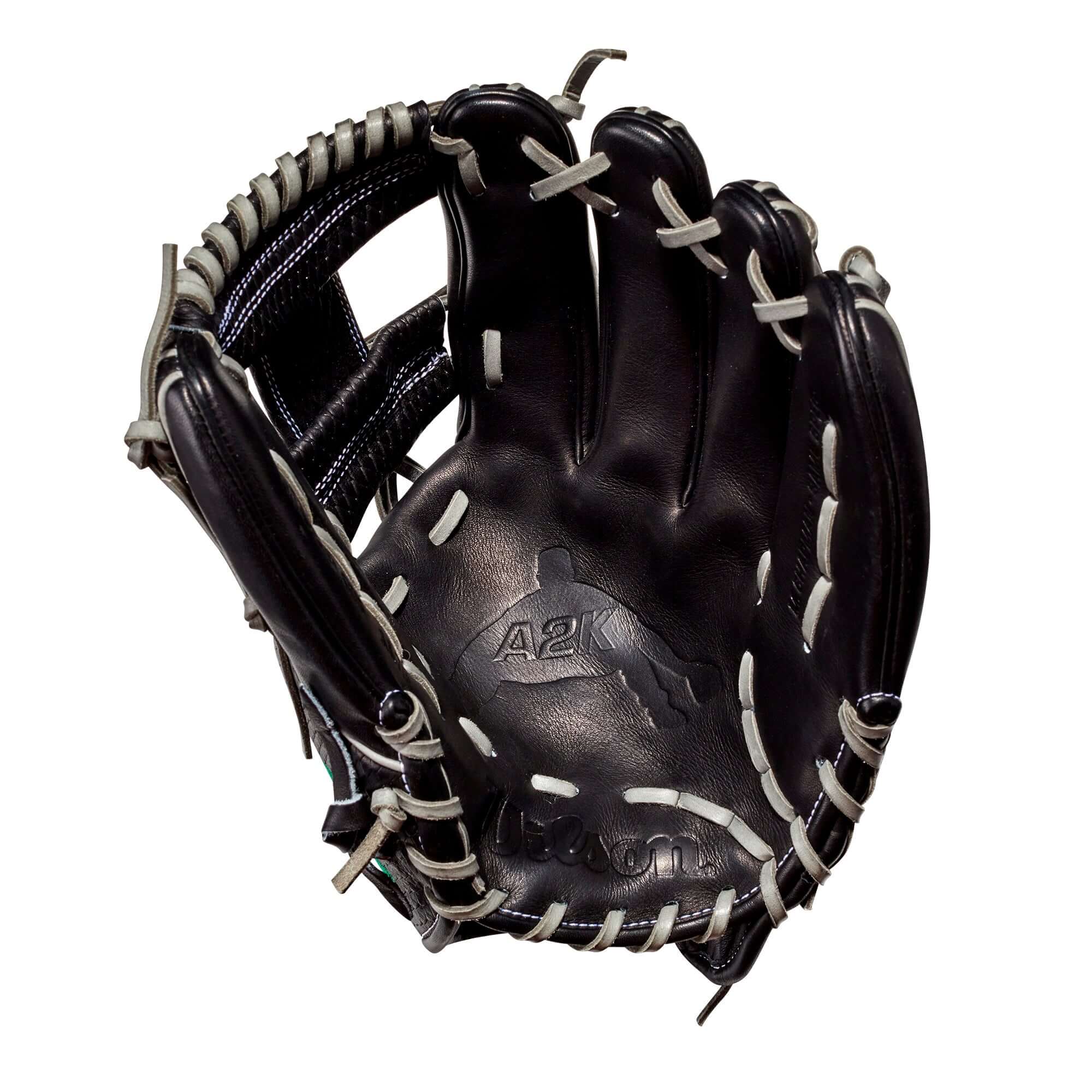 Wilson 2021 A2K Matt Chapman Game Model Black Kelly Green 11.75 - Image 3