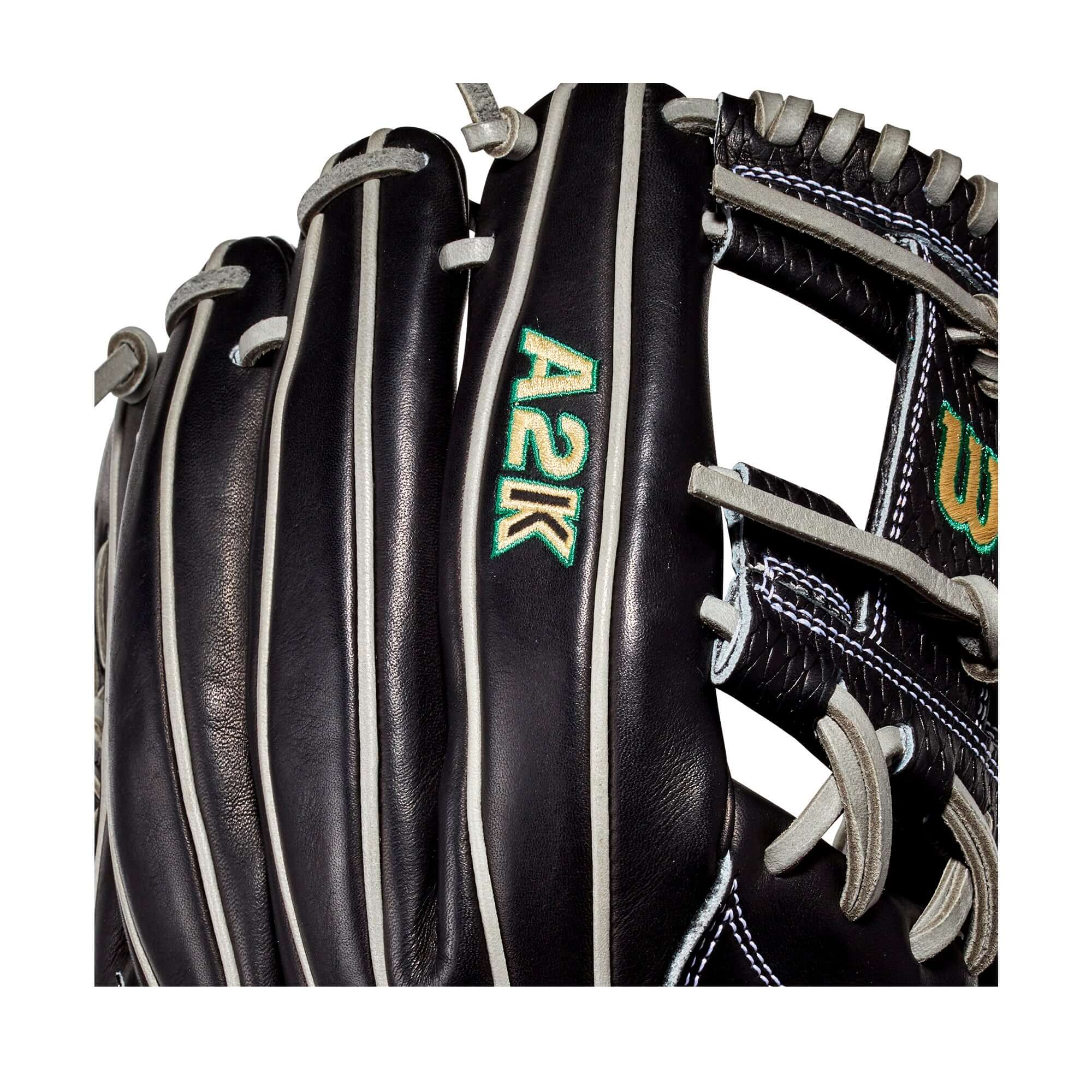 Wilson 2021 A2K Matt Chapman Game Model Black Kelly Green 11.75 - Image 7