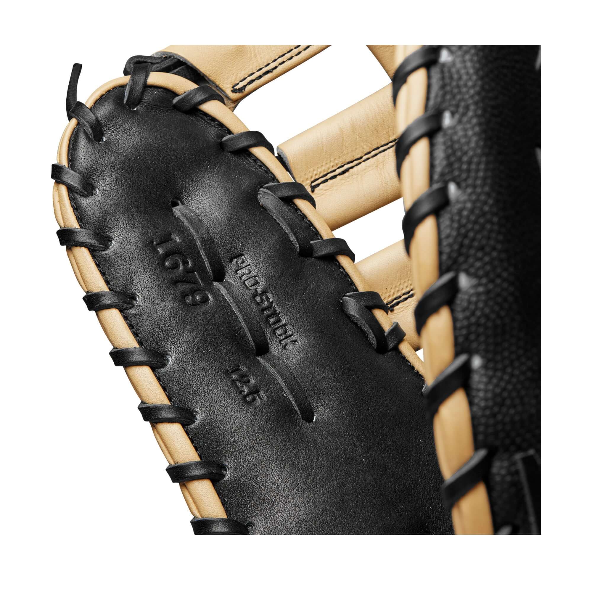 Wilson A2000 1679SS First Base LHT Black/Blonde 12.5-inch - Image 8
