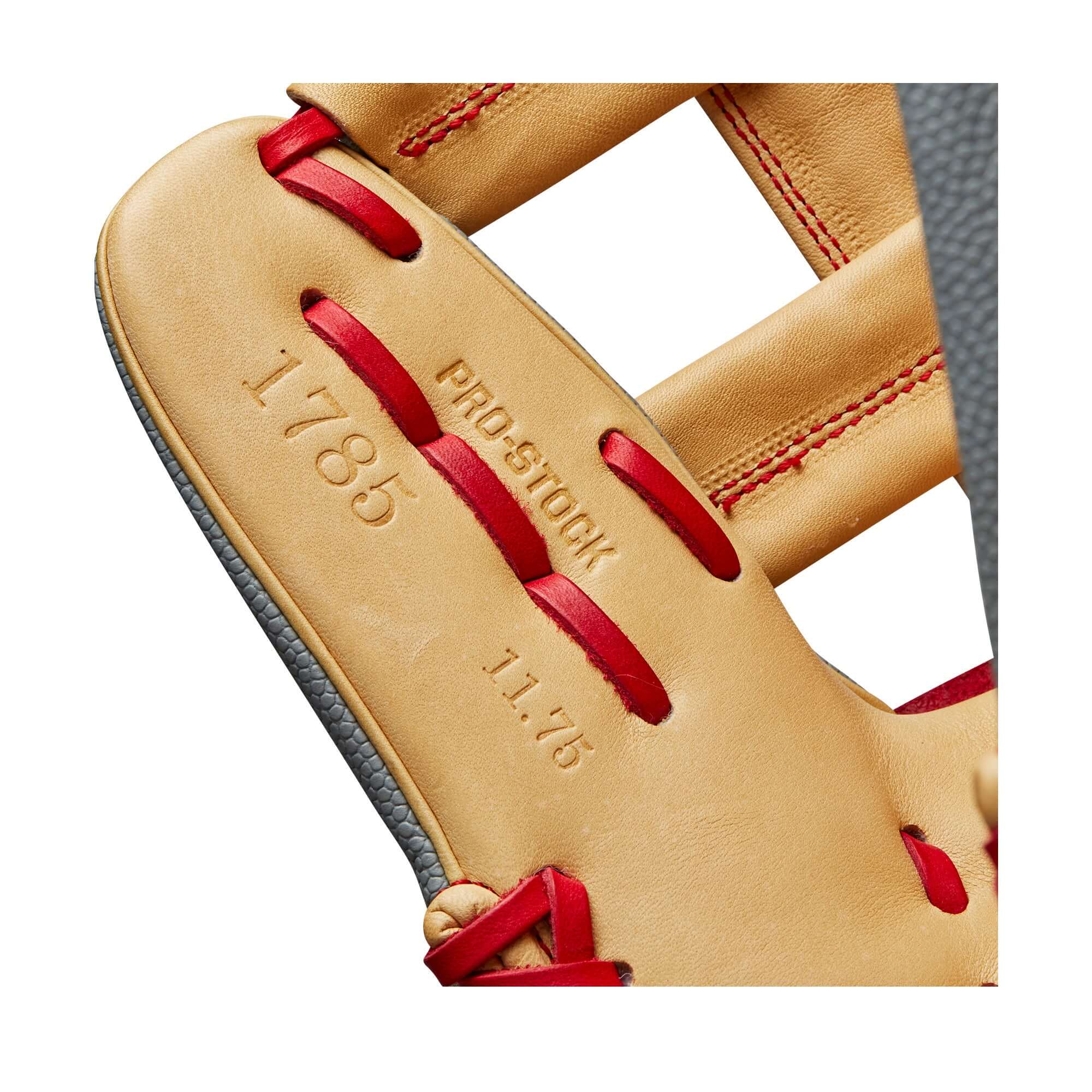 Wilson  A2000 1785SS Grey/Blonde/Red 11.75 - Image 8