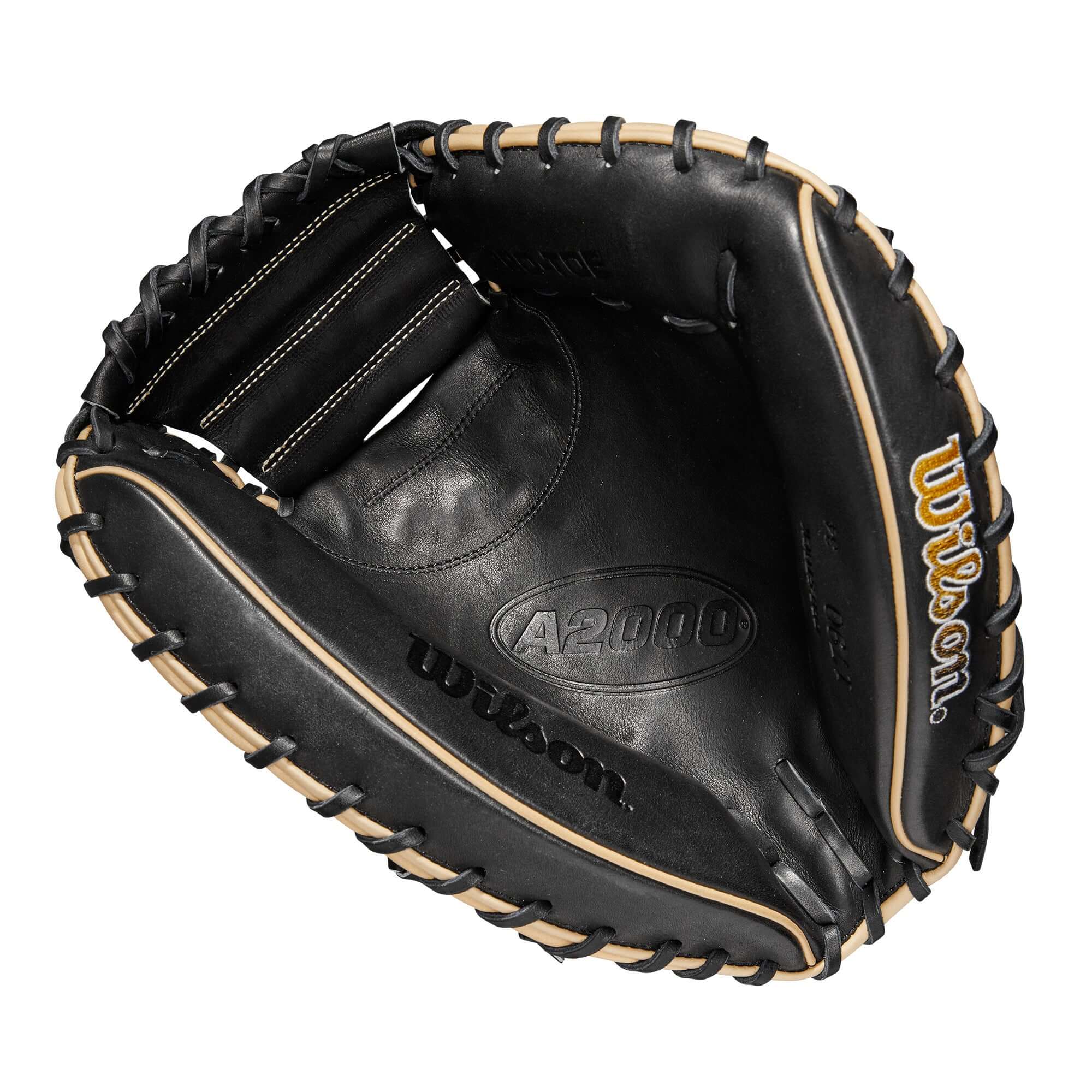 Wilson A2000 1790SS Blonde/Black 34-inch Catcher's Mitt - Image 3