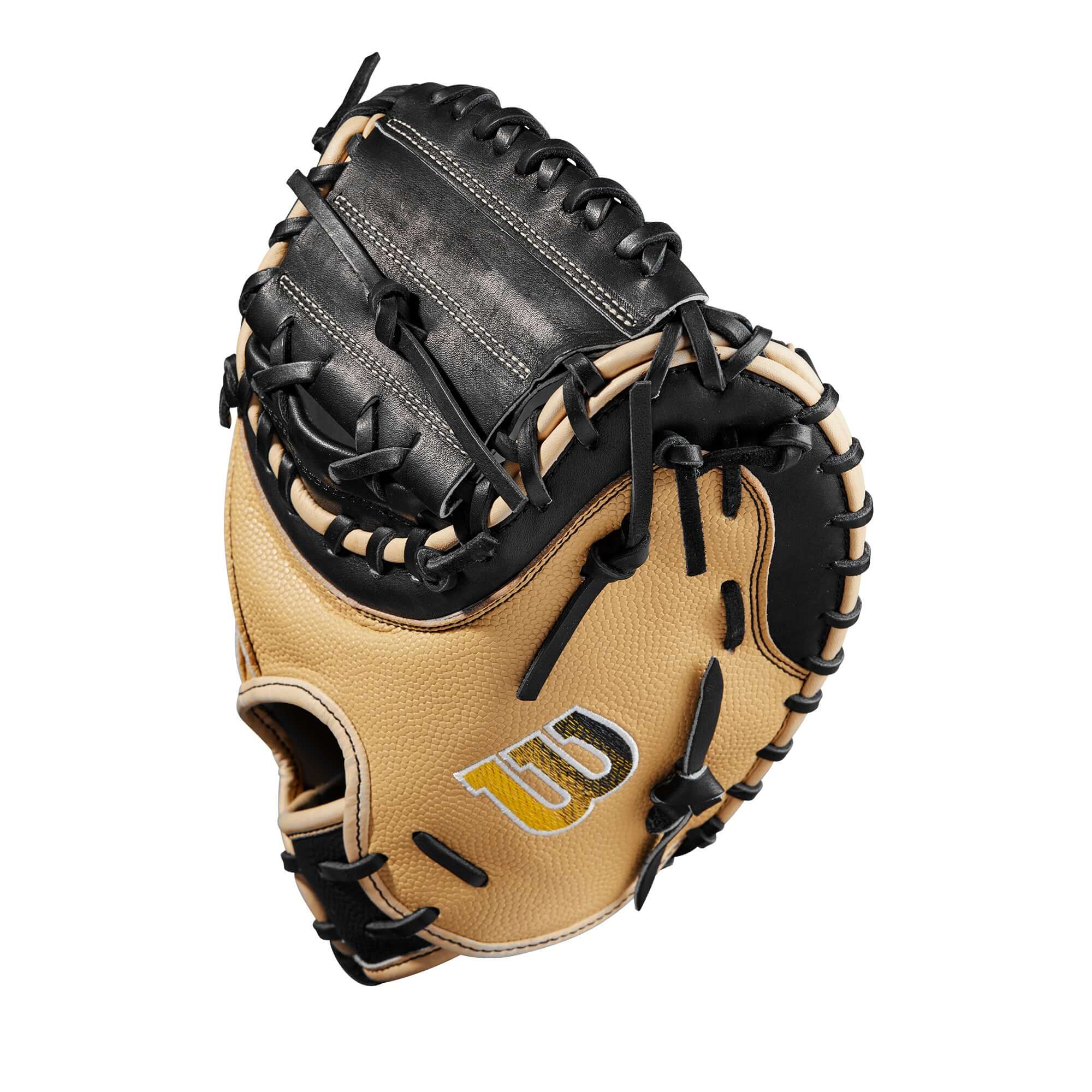 Wilson A2000 1790SS Blonde/Black 34-inch Catcher's Mitt - Image 4
