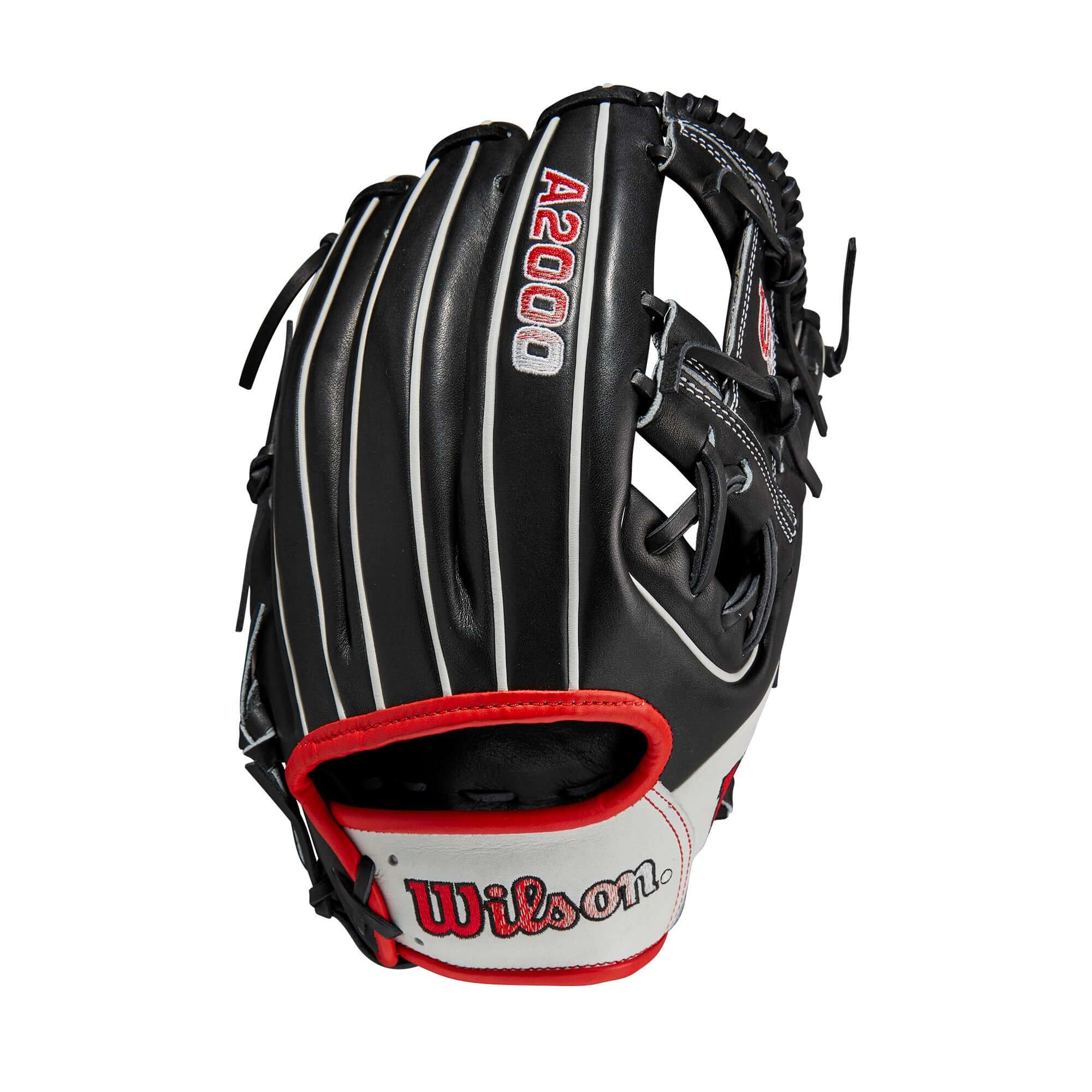 Wilson A2000 1975 Black/White/Red 11.75 - Image 2