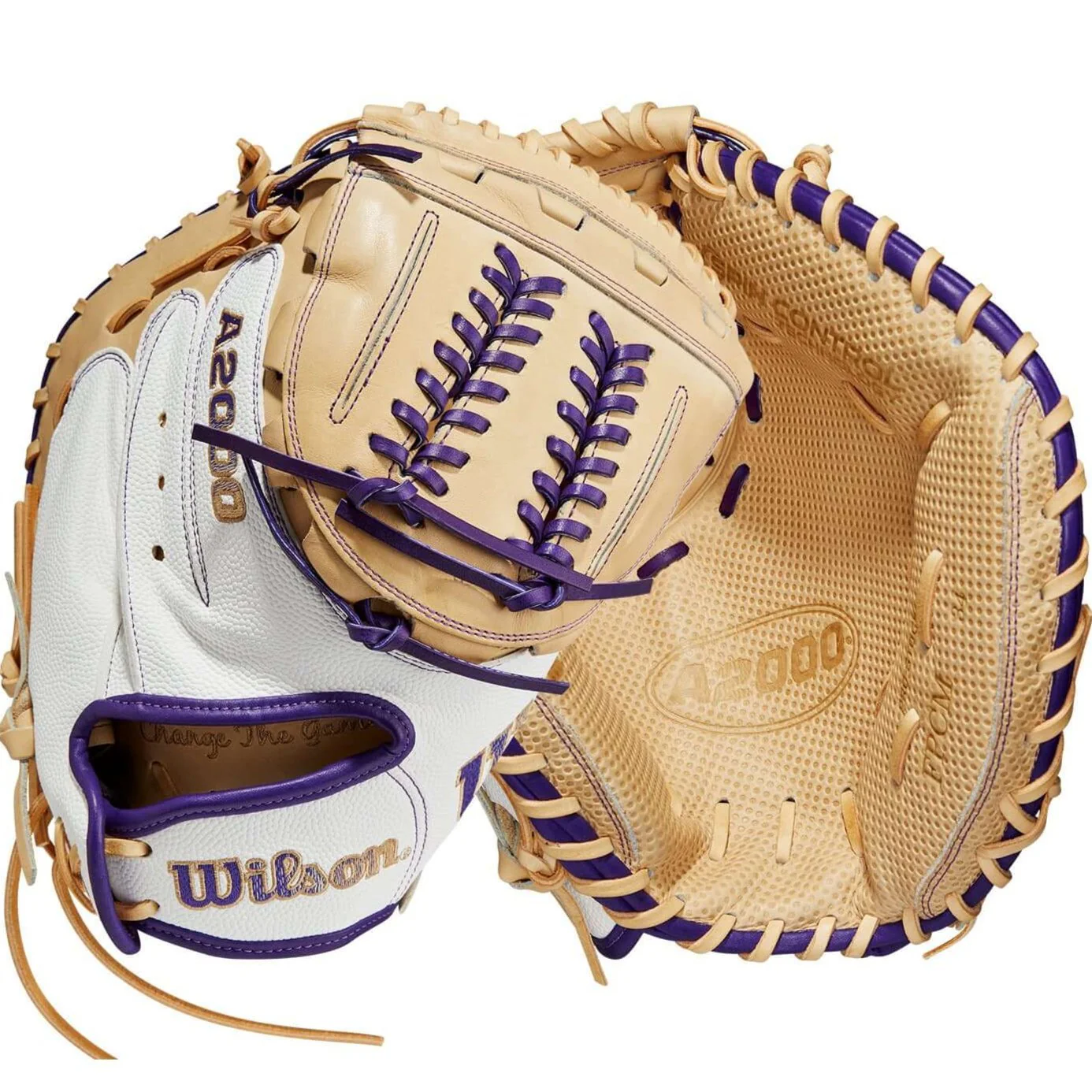 Wilson A2000 Aubree Munro Game Model 34-inch Fastpitch Catcher's Mitt