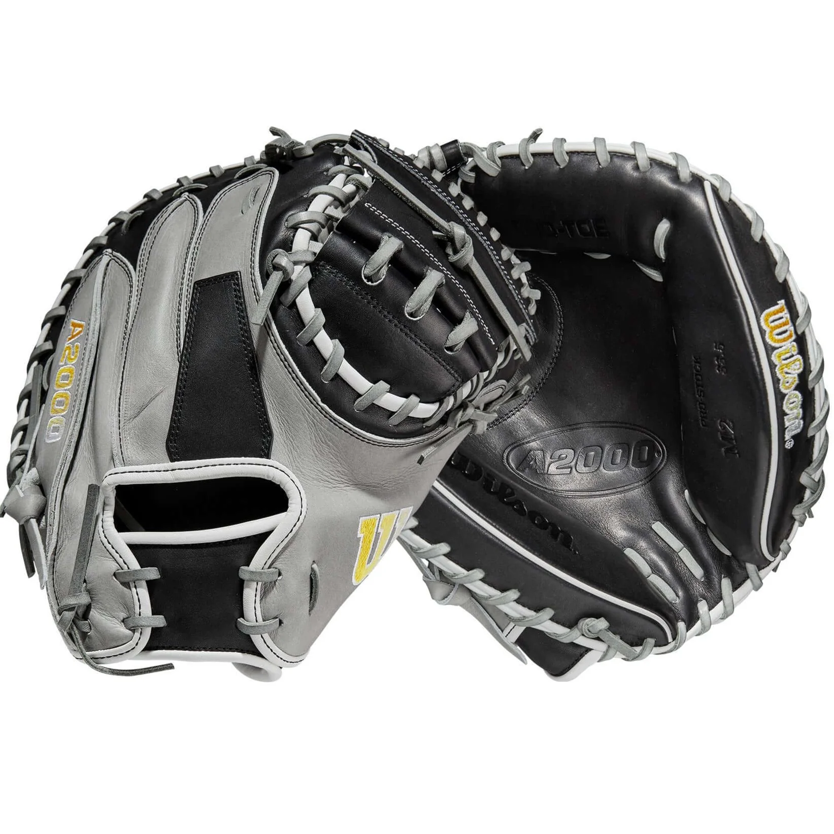 Wilson A2000 M2 Grey/Black 33.5-inch Baseball Catcher's Mitt
