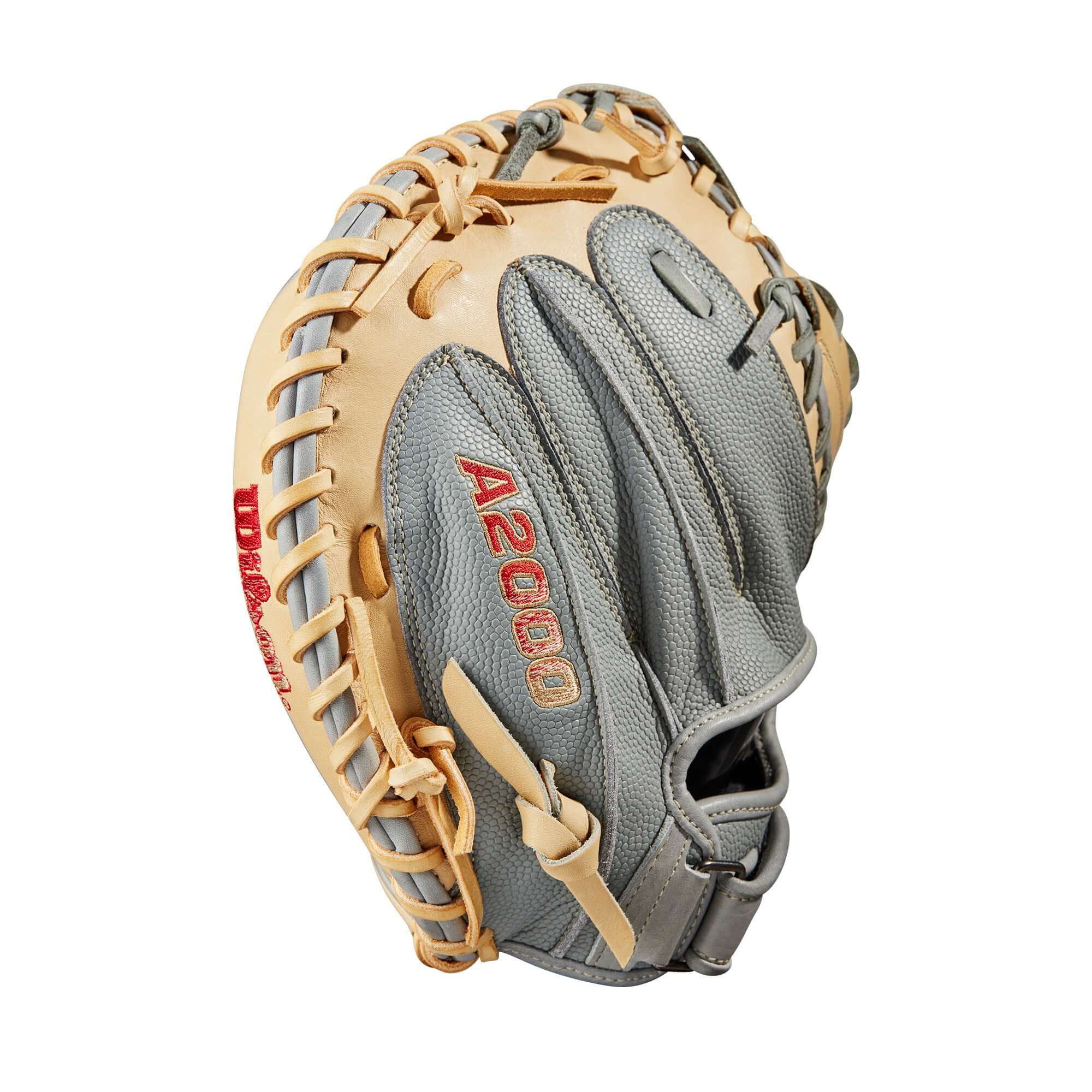 Wilson A2000 PF33SS Grey/Blonde 33-inch Catcher's Mitt - Image 5