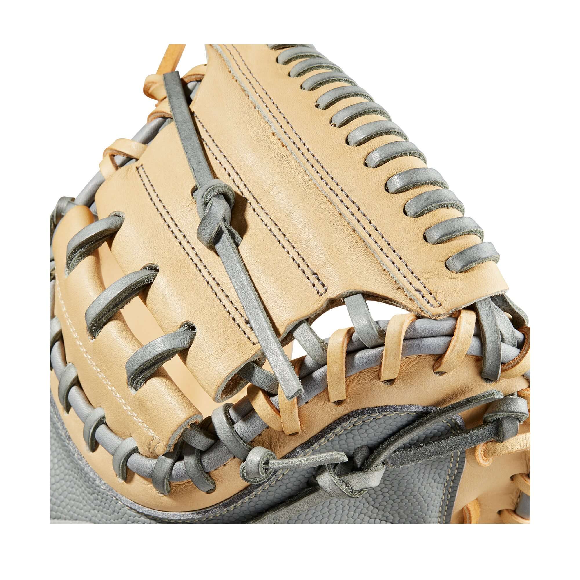 Wilson A2000 PF33SS Grey/Blonde 33-inch Catcher's Mitt - Image 6