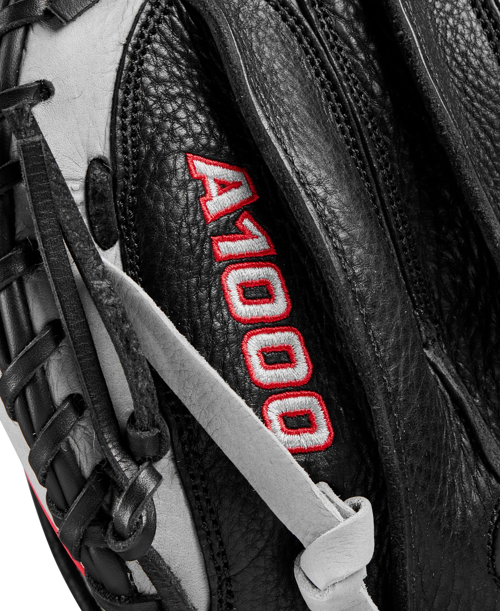Wilson 2024 A1000 CM33 Baseball Catcher's Silver/Black/Red 33" - Image 6