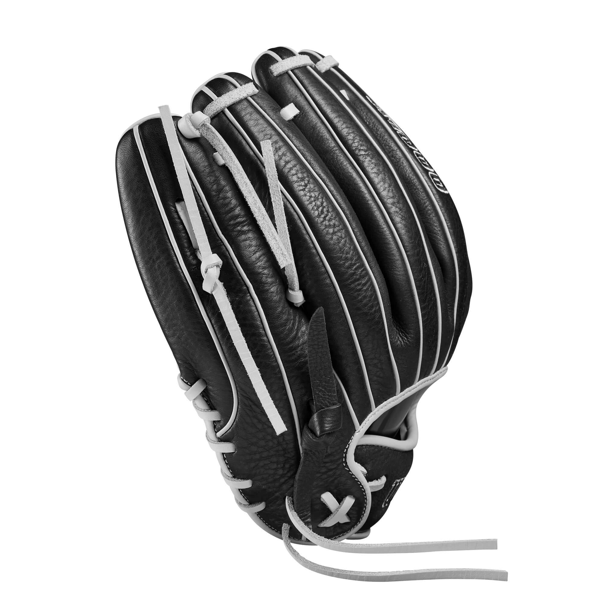 Wilson 2024 A1000 H75 Infield Fastpitch Softball Glove Black/Silver 11.75" - Image 5