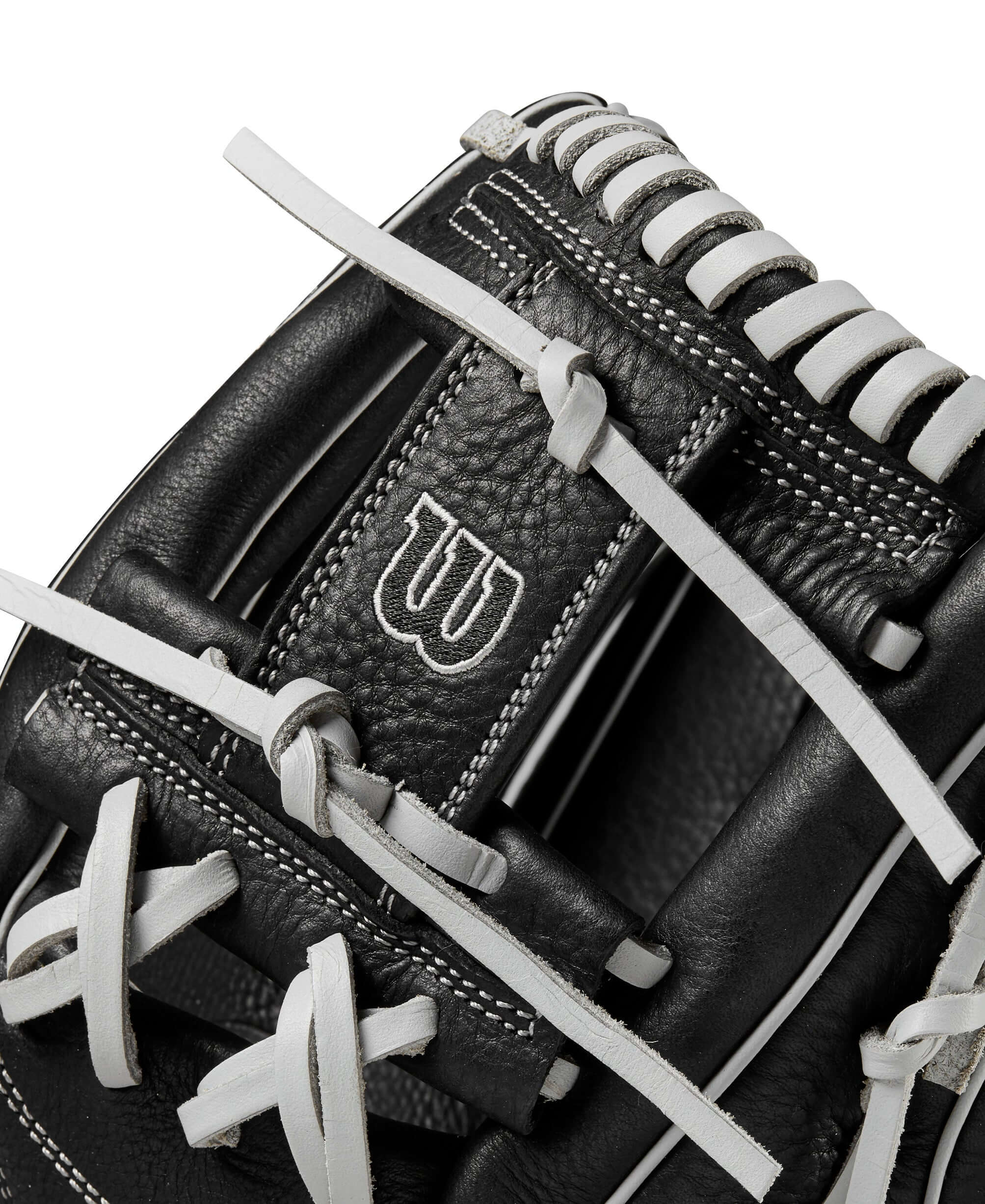 Wilson 2024 A1000 H75 Infield Fastpitch Softball Glove Black/Silver 11.75" - Image 7