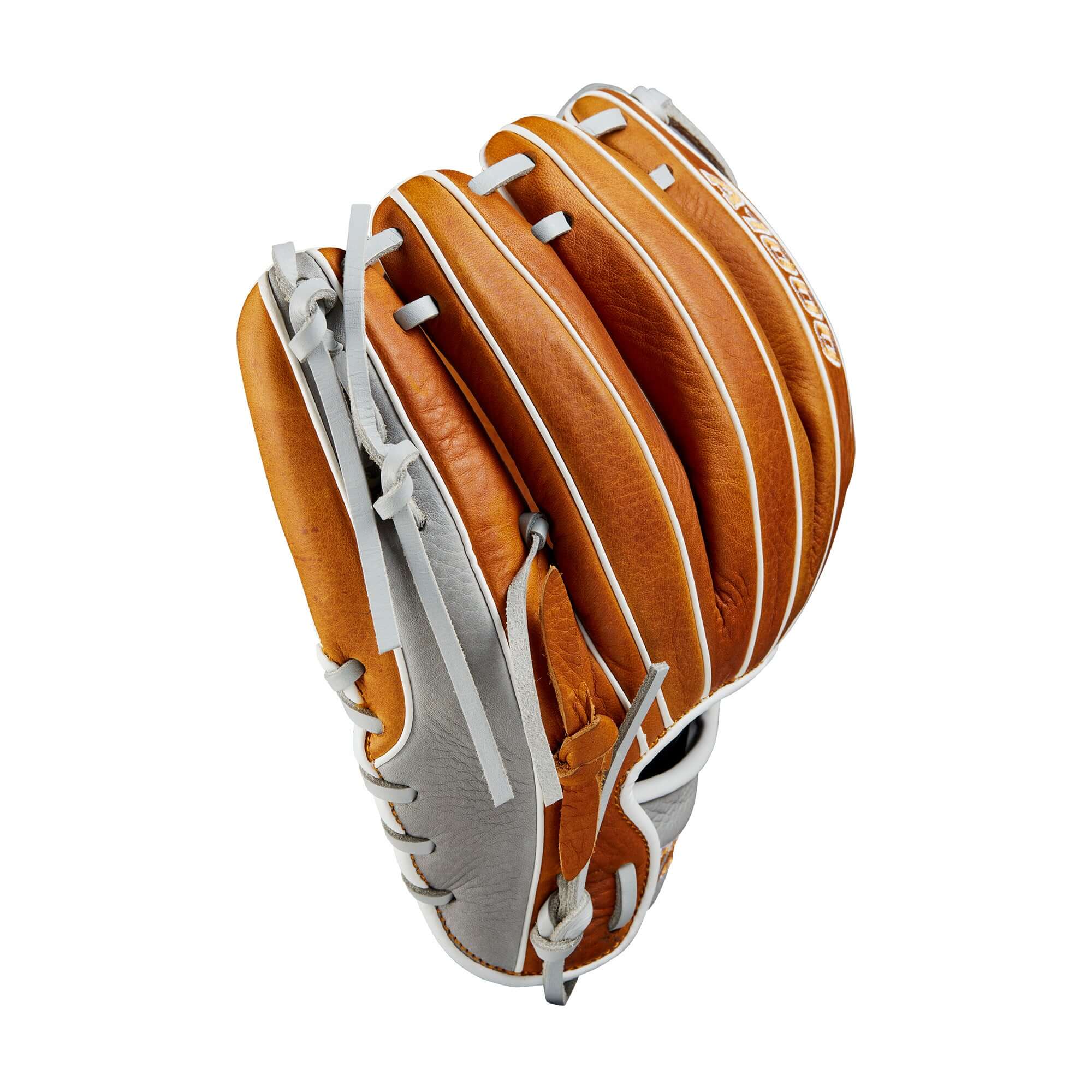 Wilson 2024 A1000 PF11 Infield Baseball Glove Saddle Tan/Silver/Wh 11" - Image 5