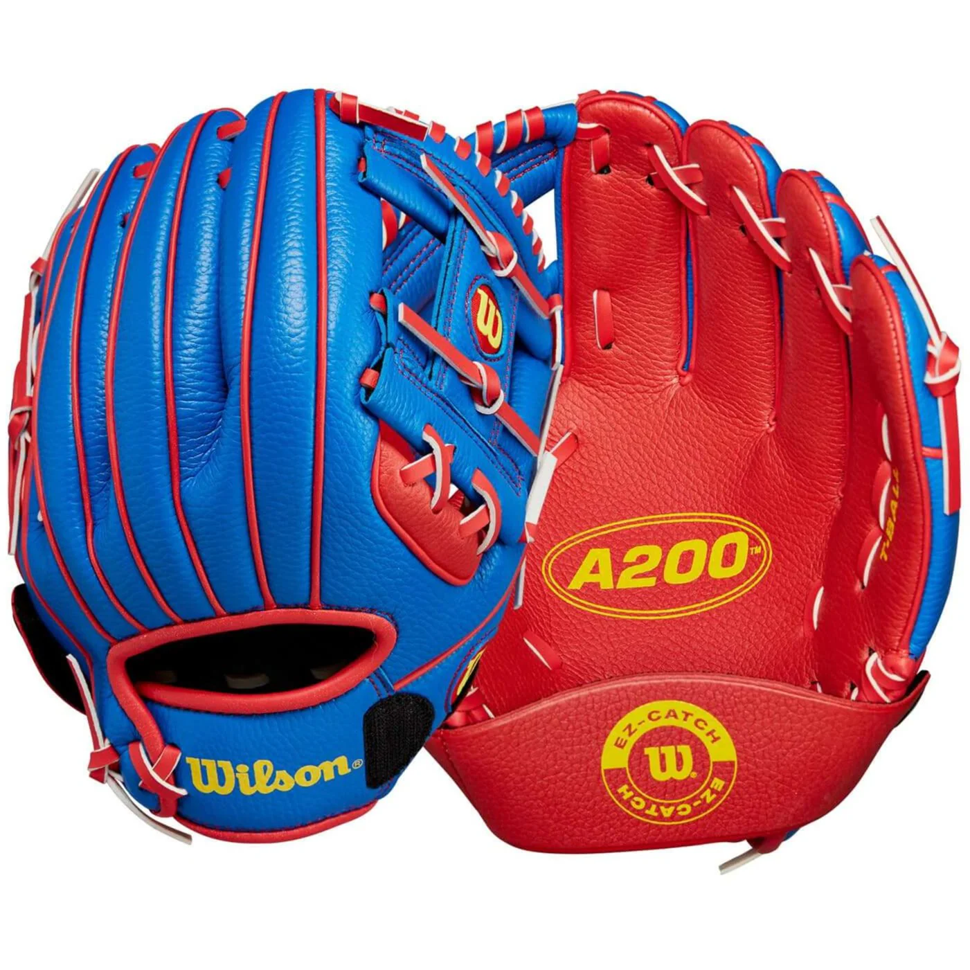 Wilson 2024 A200 EZ Catch Royal 10" T-Ball Glove LHT 10"