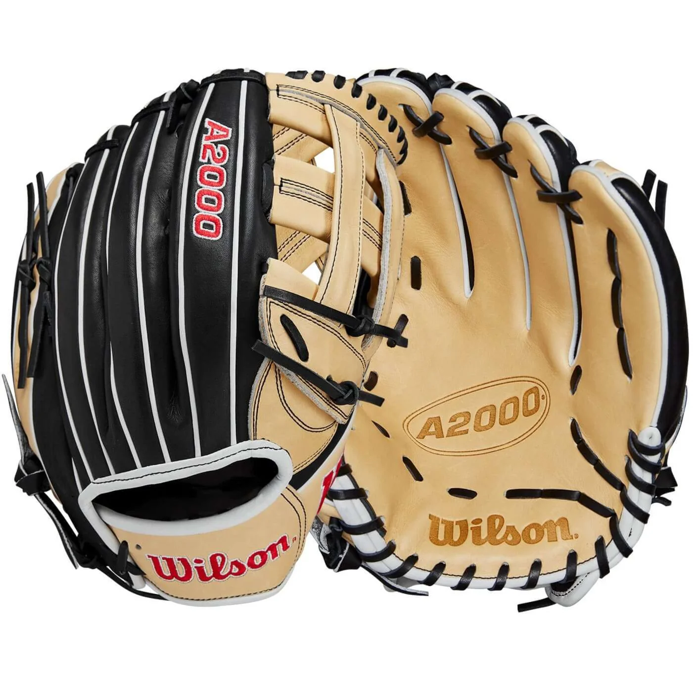 Wilson 2024 A2000 1750 Black/Blonde/Red 12.5"