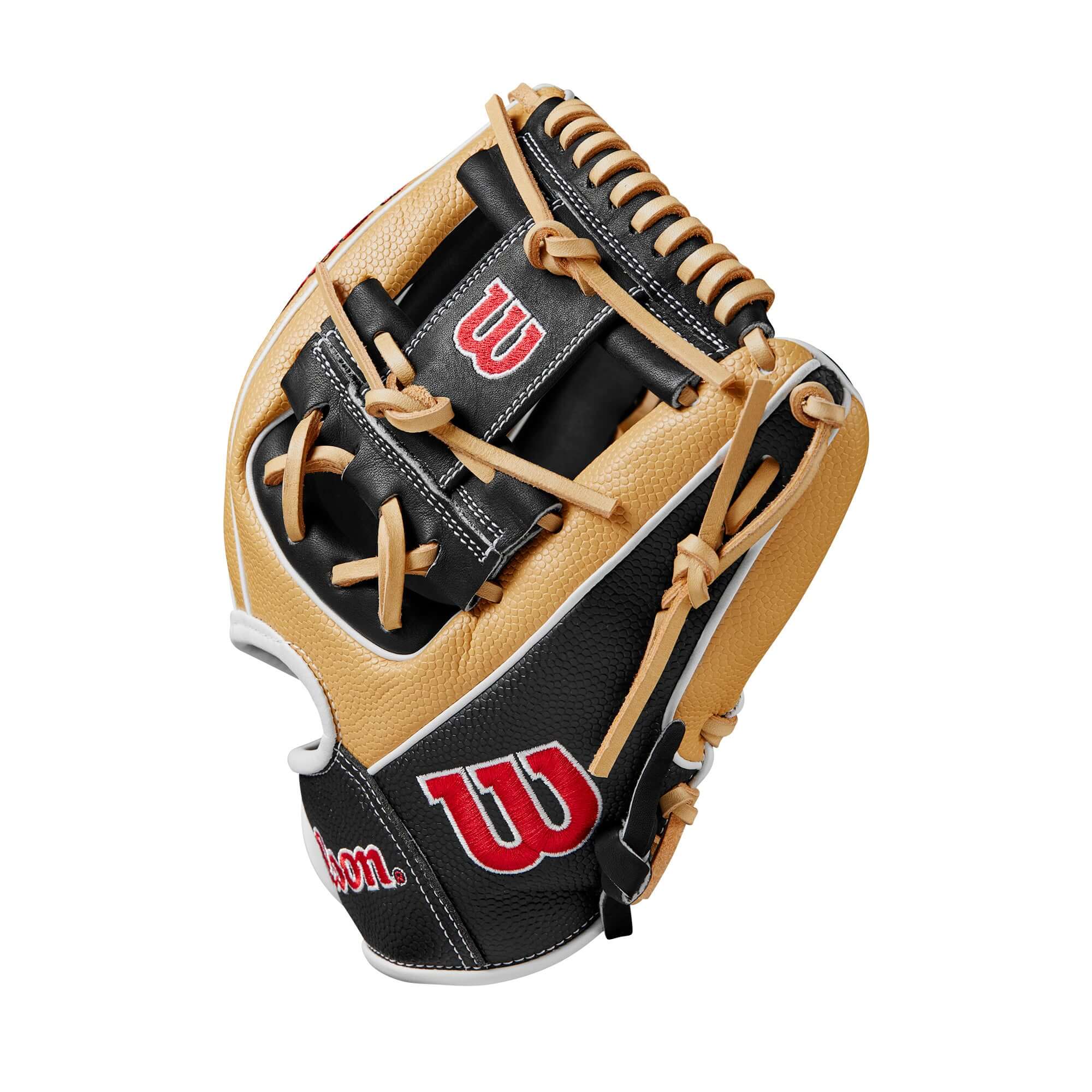 Wilson 2024 A2000 DP15SS Blonde/Black/White 11.5" Infield Glove - Image 4