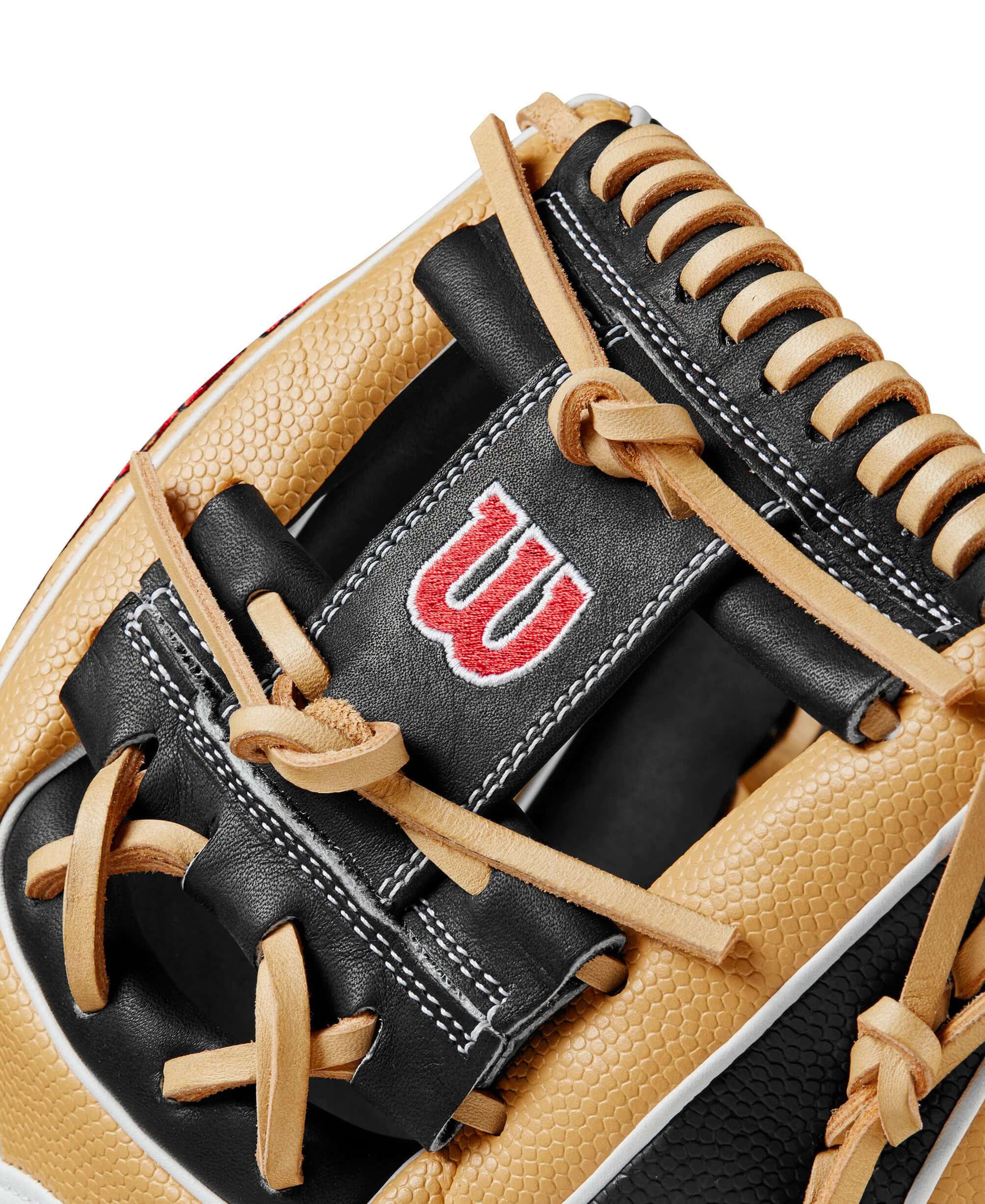 Wilson 2024 A2000 DP15SS Blonde/Black/White 11.5" Infield Glove - Image 6
