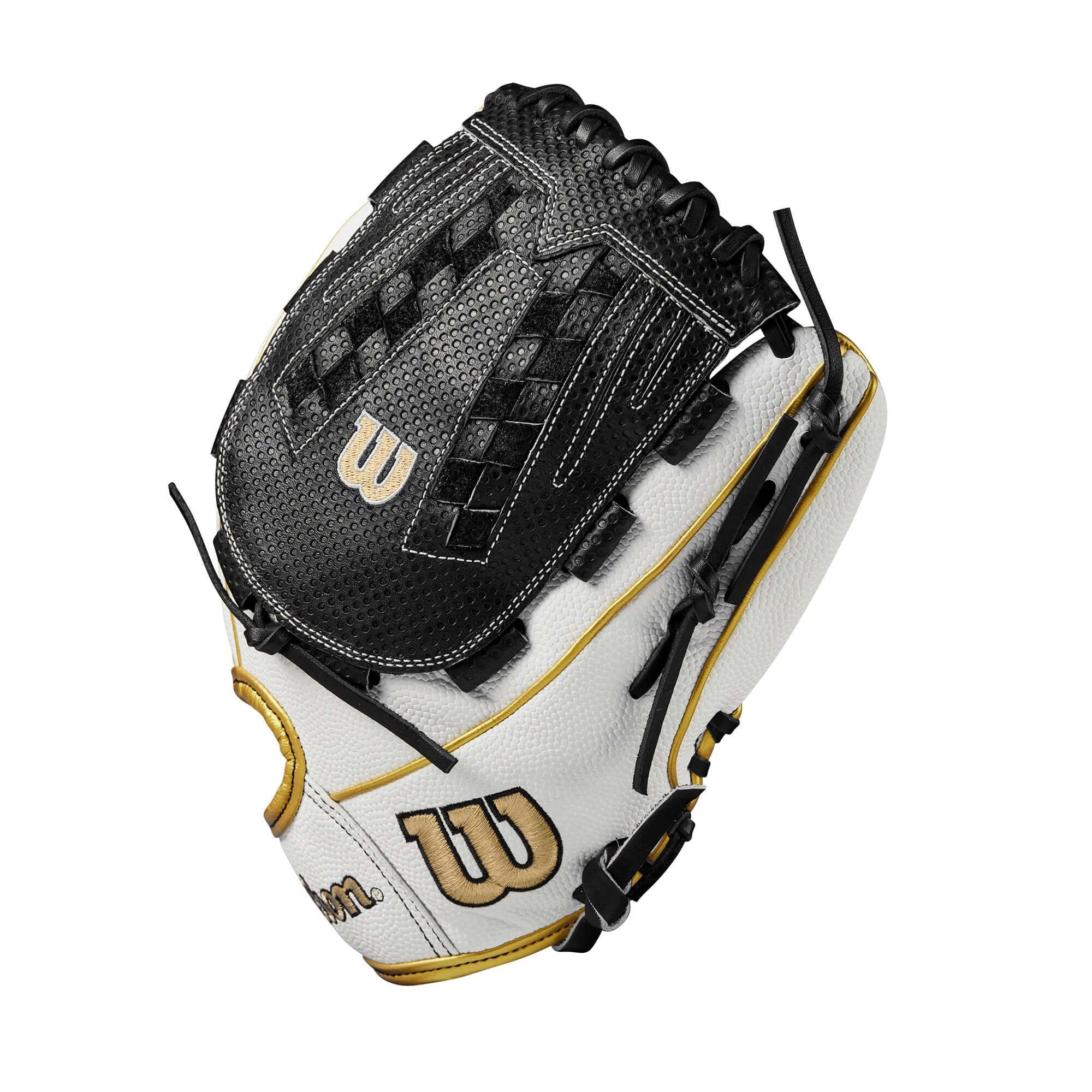 Wilson 2024 A2000 FP SCV125SS 12.5" - White/Black/Gold - Image 4