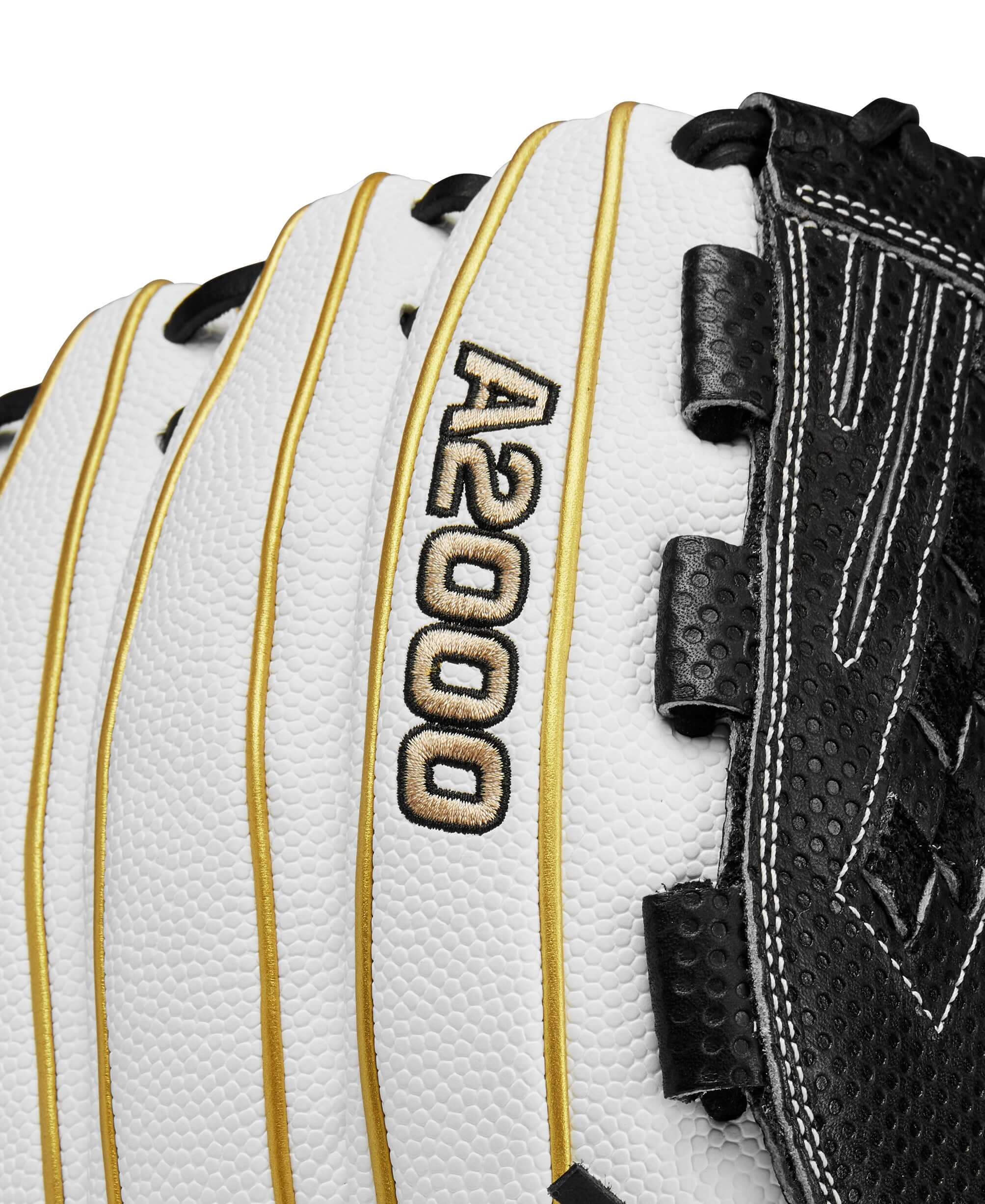 Wilson 2024 A2000 FP SCV125SS 12.5" - White/Black/Gold - Image 7