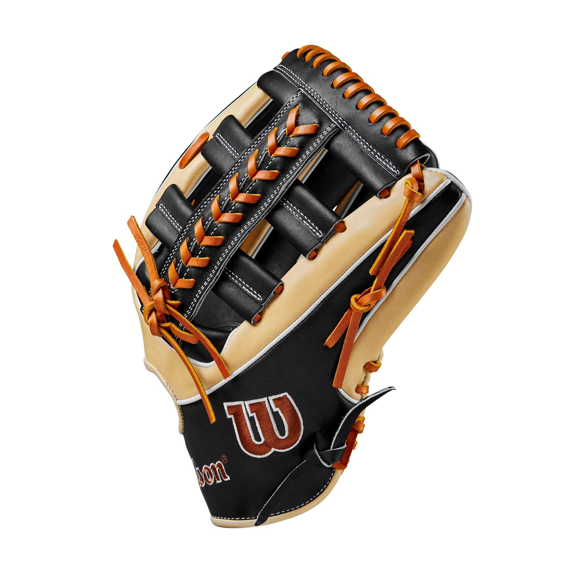 Wilson 2024 A2K 1810 Outfield Baseball Glove 12.75" Blonde/Black/Saddle - Image 4