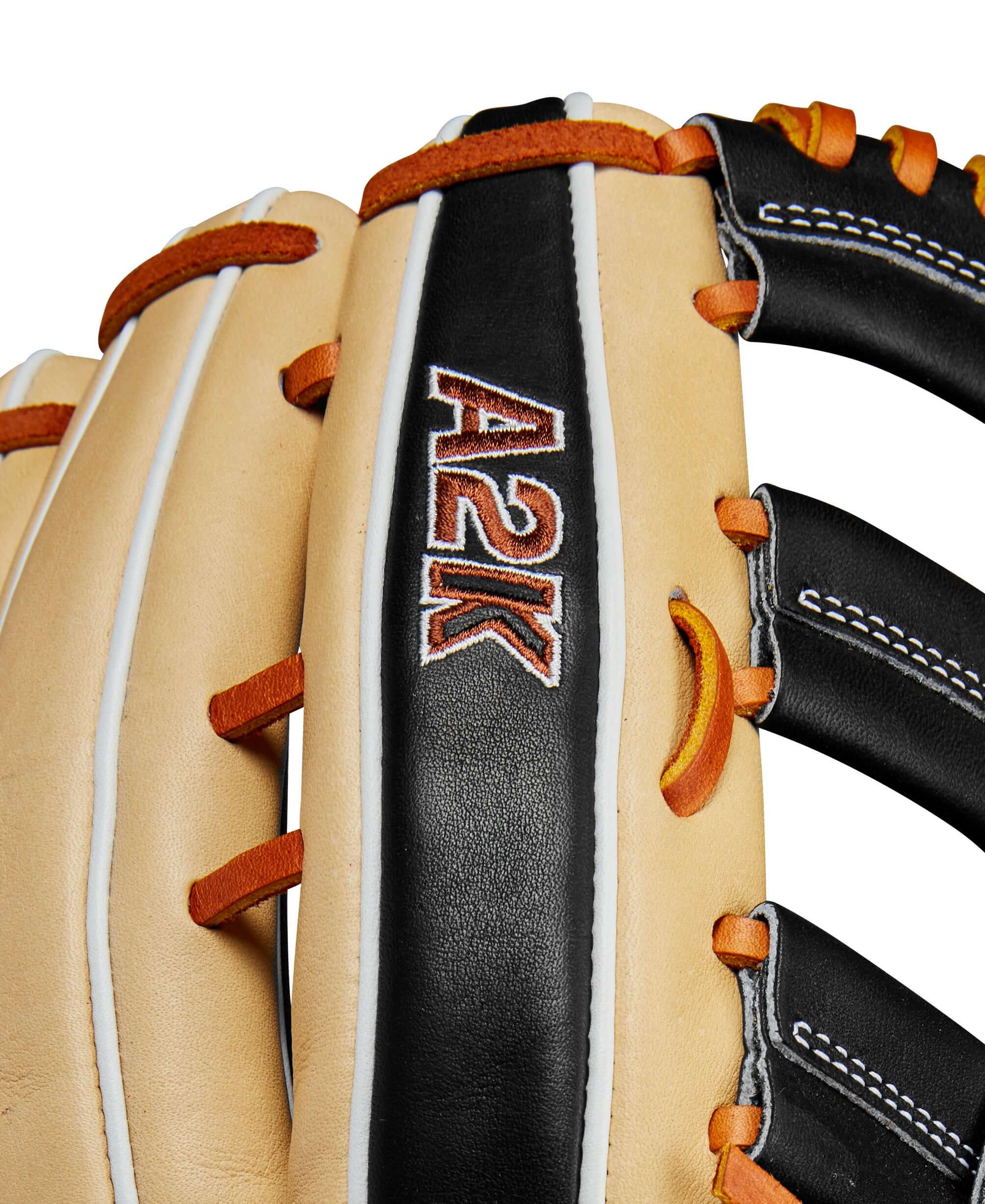 Wilson 2024 A2K 1810 Outfield Baseball Glove 12.75" Blonde/Black/Saddle - Image 8