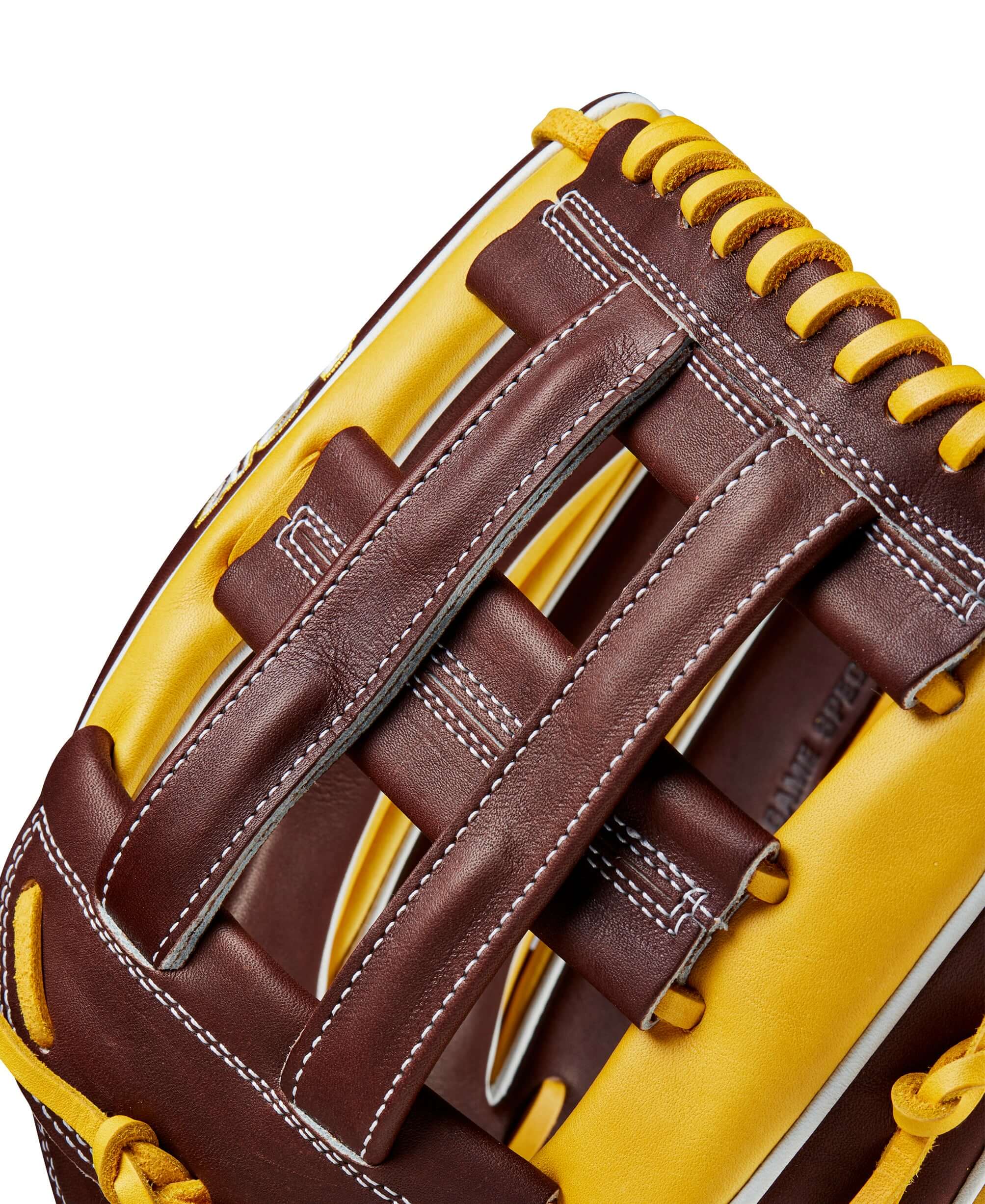 Wilson 2024 A2K Juan Soto Game Model Yellow Gold/Brown 12.75" - Image 6