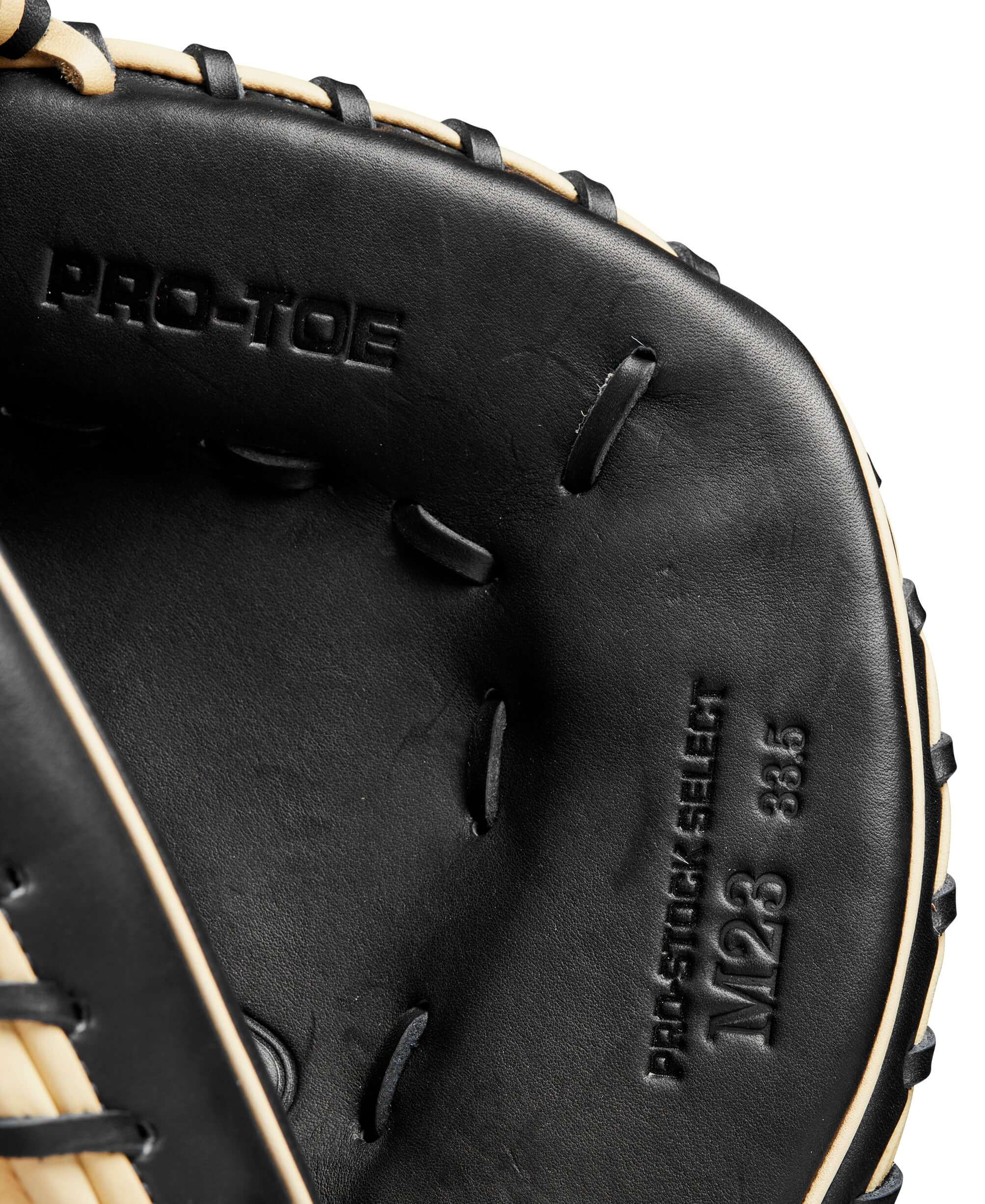 Wilson 2024 A2K M23 33.5" Catcher's Mitt Blonde/Black - Image 7