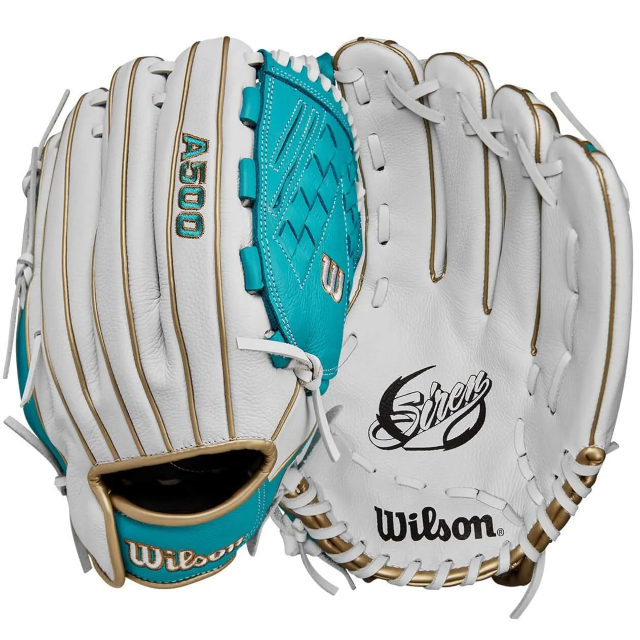 Wilson 2024 A500 Siren 12.5 Youth Outfield Fastpitch Softball Glove