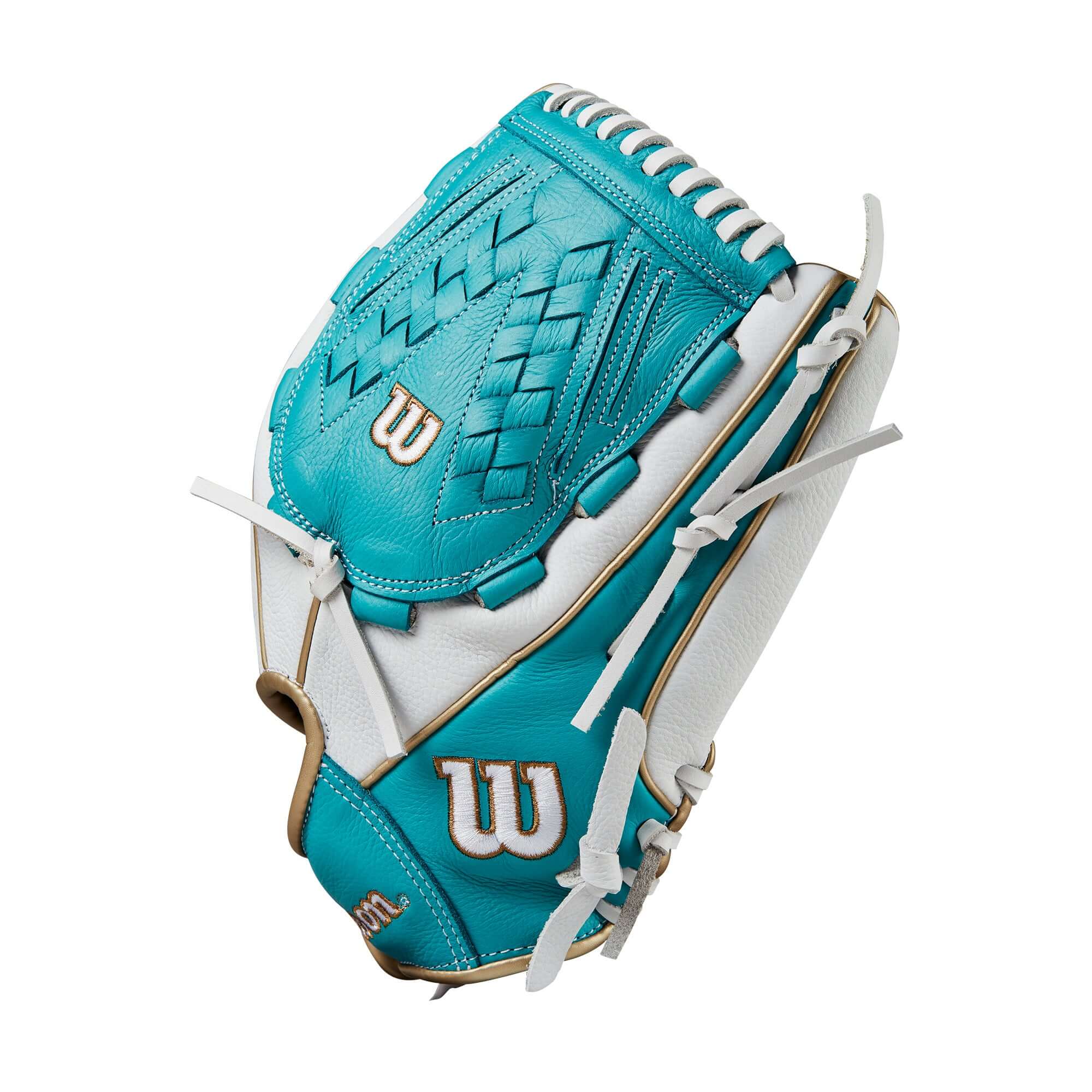 Wilson 2024 A500 Siren 12.5 Youth Outfield Fastpitch Softball Glove - Image 4