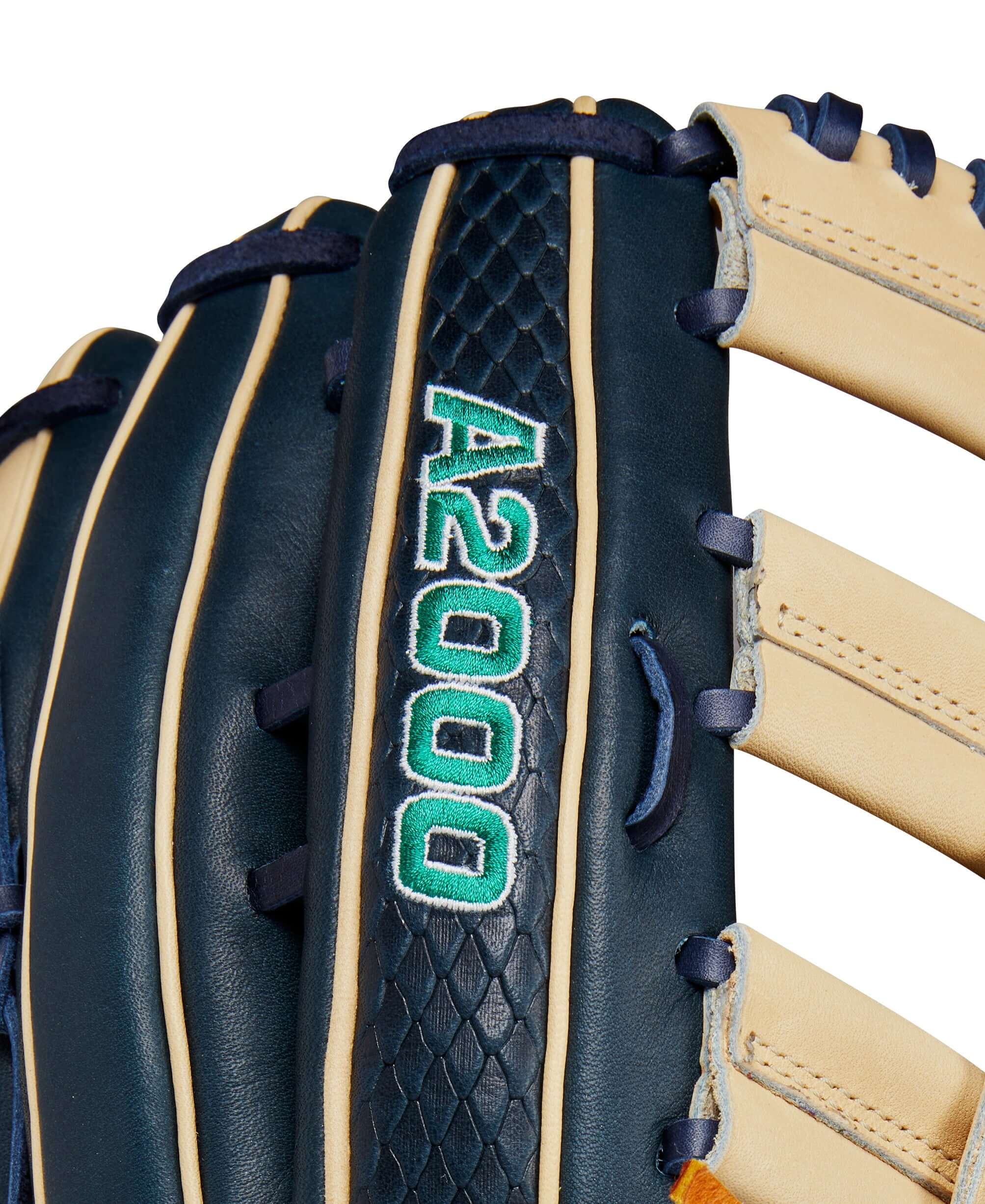 Wilson 2024 Julio Rodríguez A2000 JR44 GM Outfield Baseball Glove Nav/Blonde 12.75” - Image 7