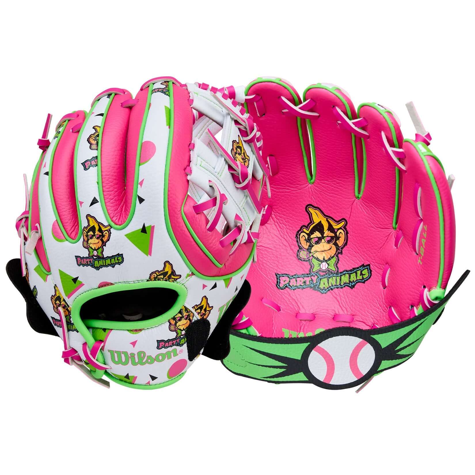 Wilson 2026 A200 EZ Catch Party Animals 10” T-Ball Glove