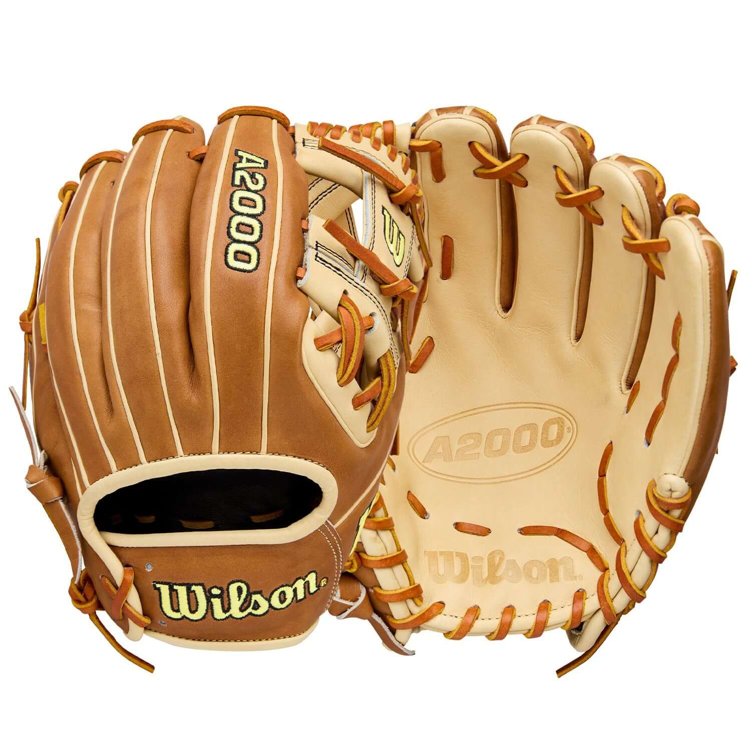 Wilson 2026 A2000 Classic 1786 11.5" Infield Baseball Glove - Saddle/Blonde