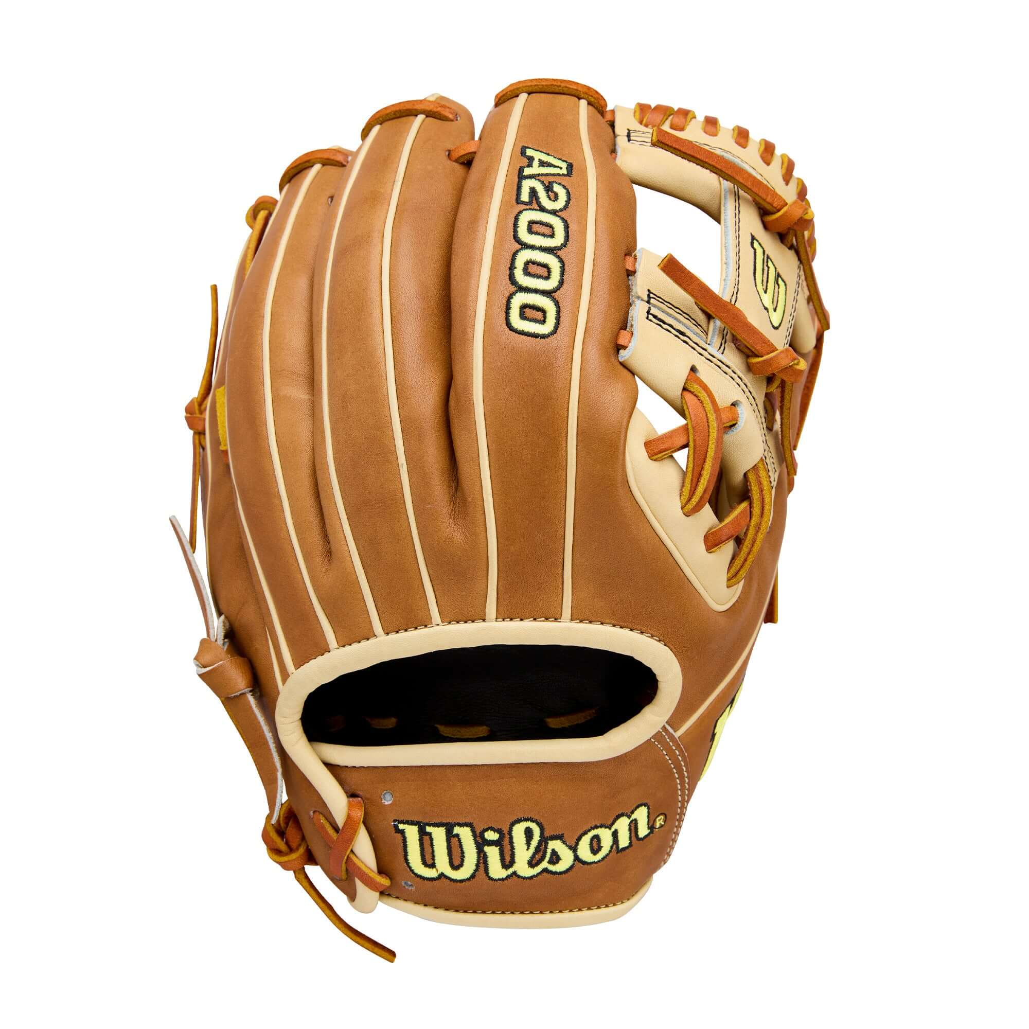 Wilson 2026 A2000 Classic 1786 11.5" Infield Baseball Glove - Saddle/Blonde - Image 2