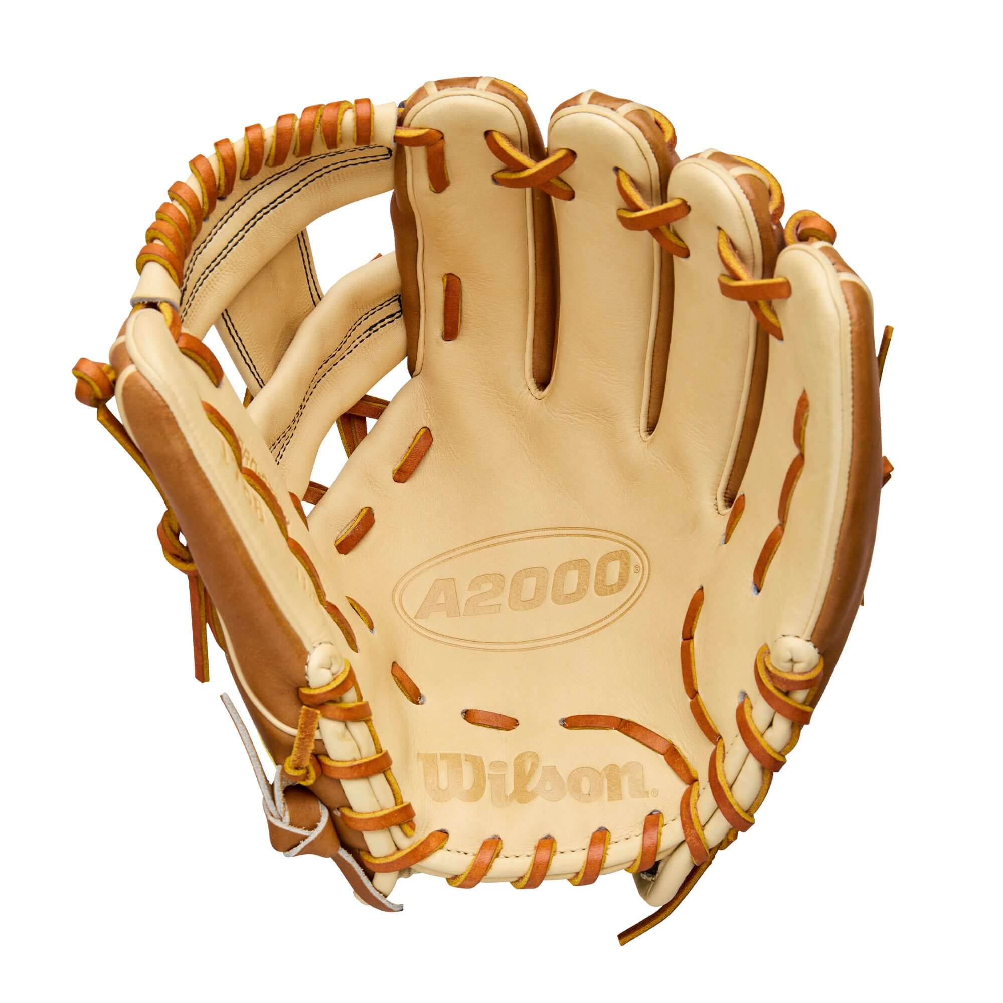Wilson 2026 A2000 Classic 1786 11.5" Infield Baseball Glove - Saddle/Blonde - Image 3