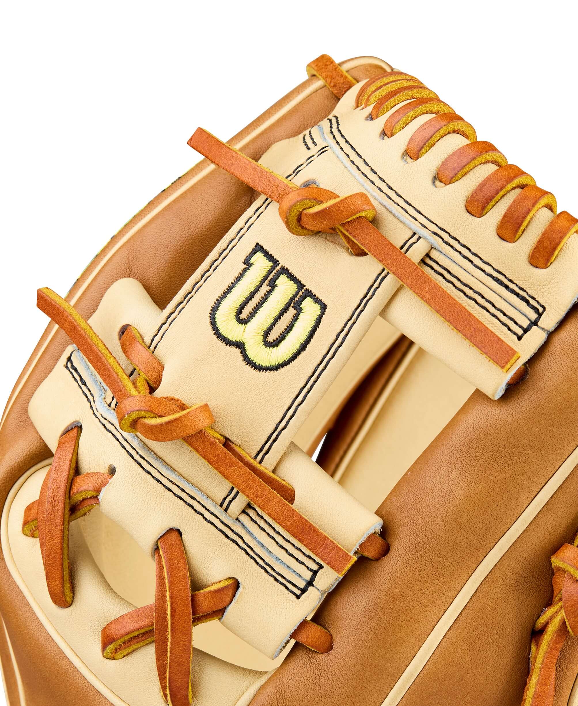 Wilson 2026 A2000 Classic 1786 11.5" Infield Baseball Glove - Saddle/Blonde - Image 6