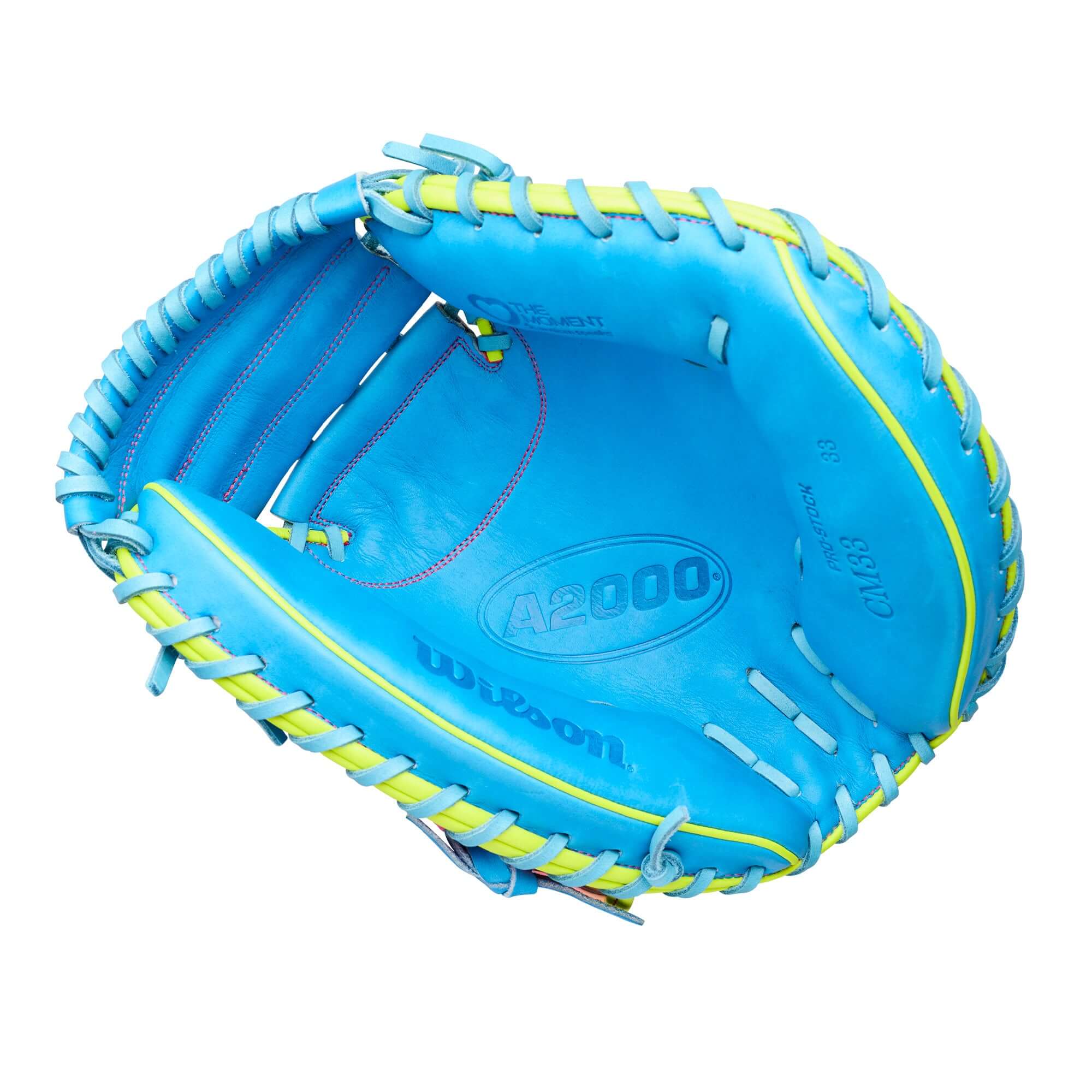 Wilson 2026 Love the Moment A2000 CM33SS 33” Baseball Catcher’s Mitt - Image 2