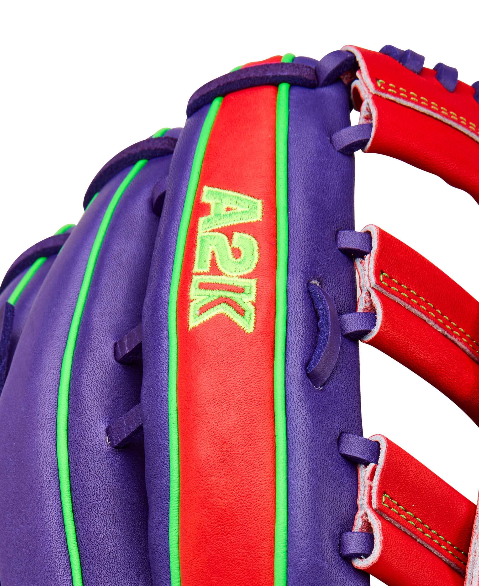 Wilson Spring 2026 A2K 1810 12.75" Outfield Baseball Glove Purple/Red - Image 5