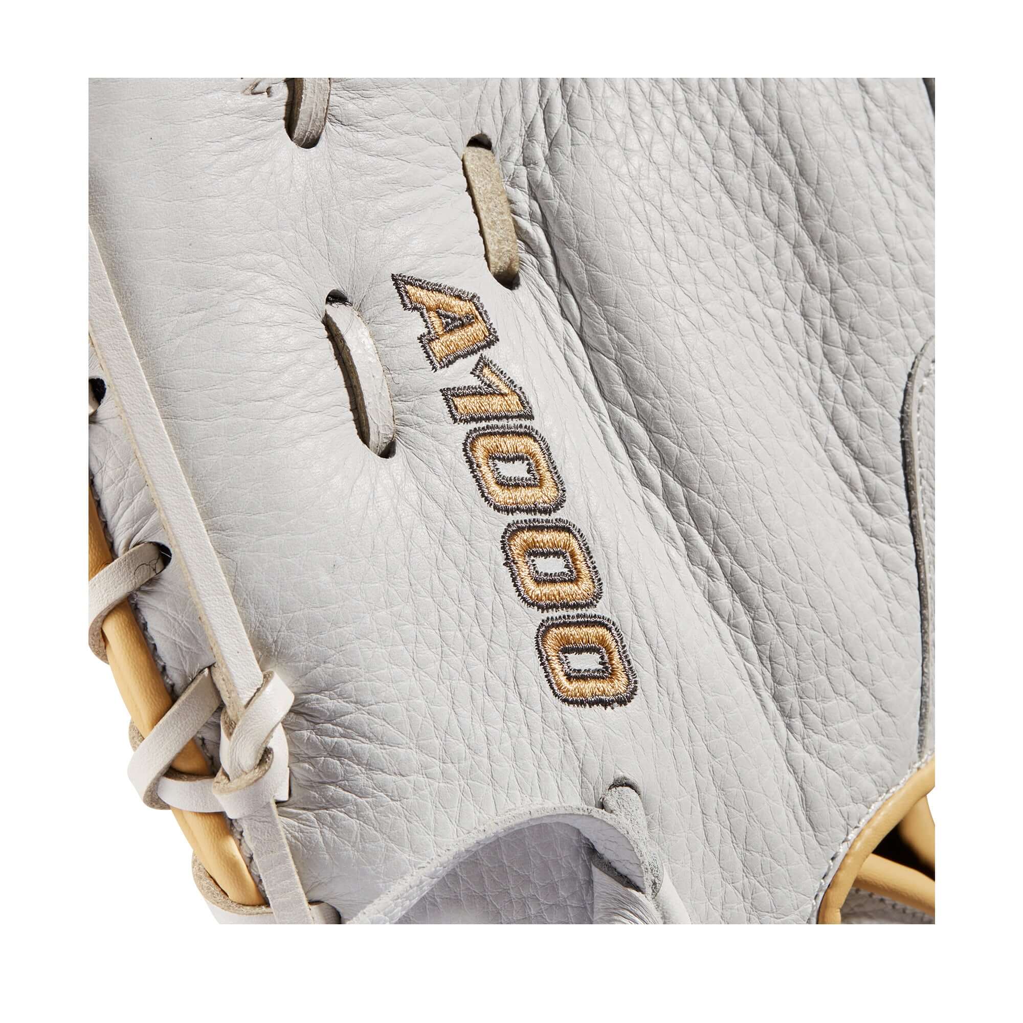 Wilson A1000  Fastpitch 1620 1B Mitt LHT 12.5 White/Blonde/Grey - Image 7