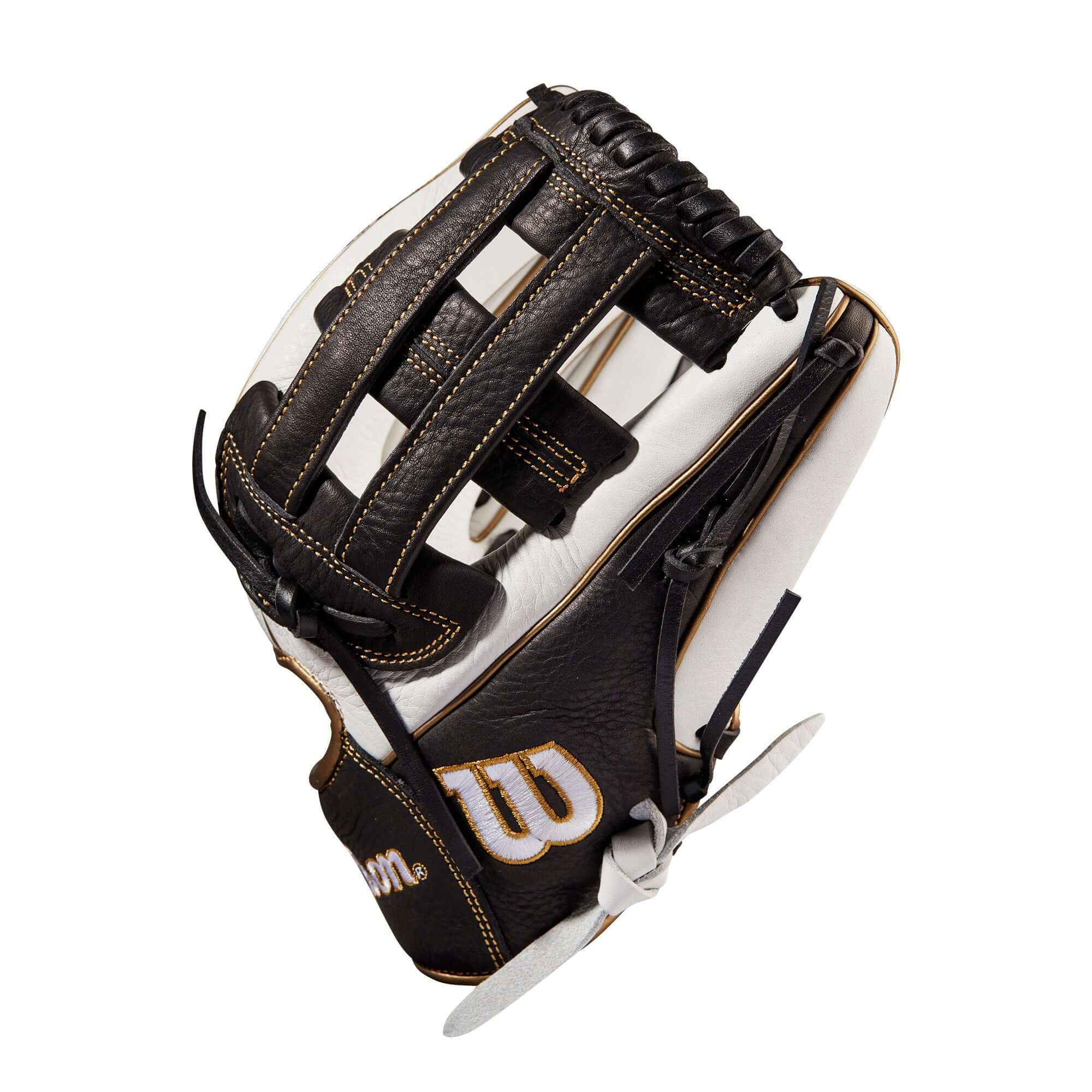 Wilson A1000  Fastpitch IF12 12 White/White/Black & Blonde - Image 7