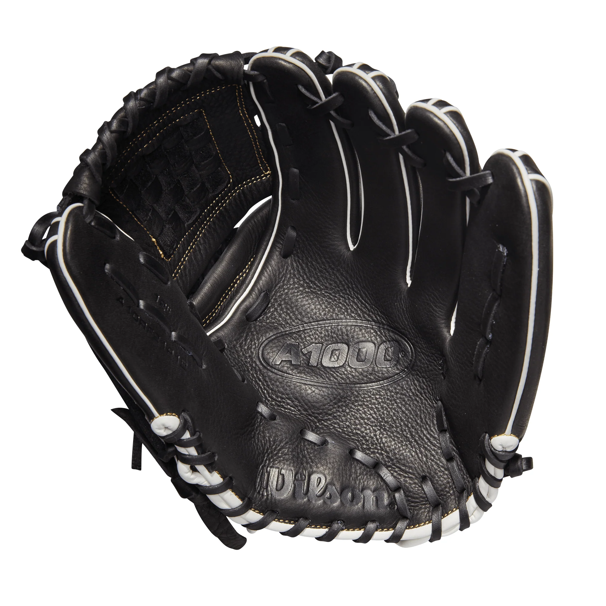 Wilson A1000  Fastpitch P12 12 Black/Black/Blonde - Image 3
